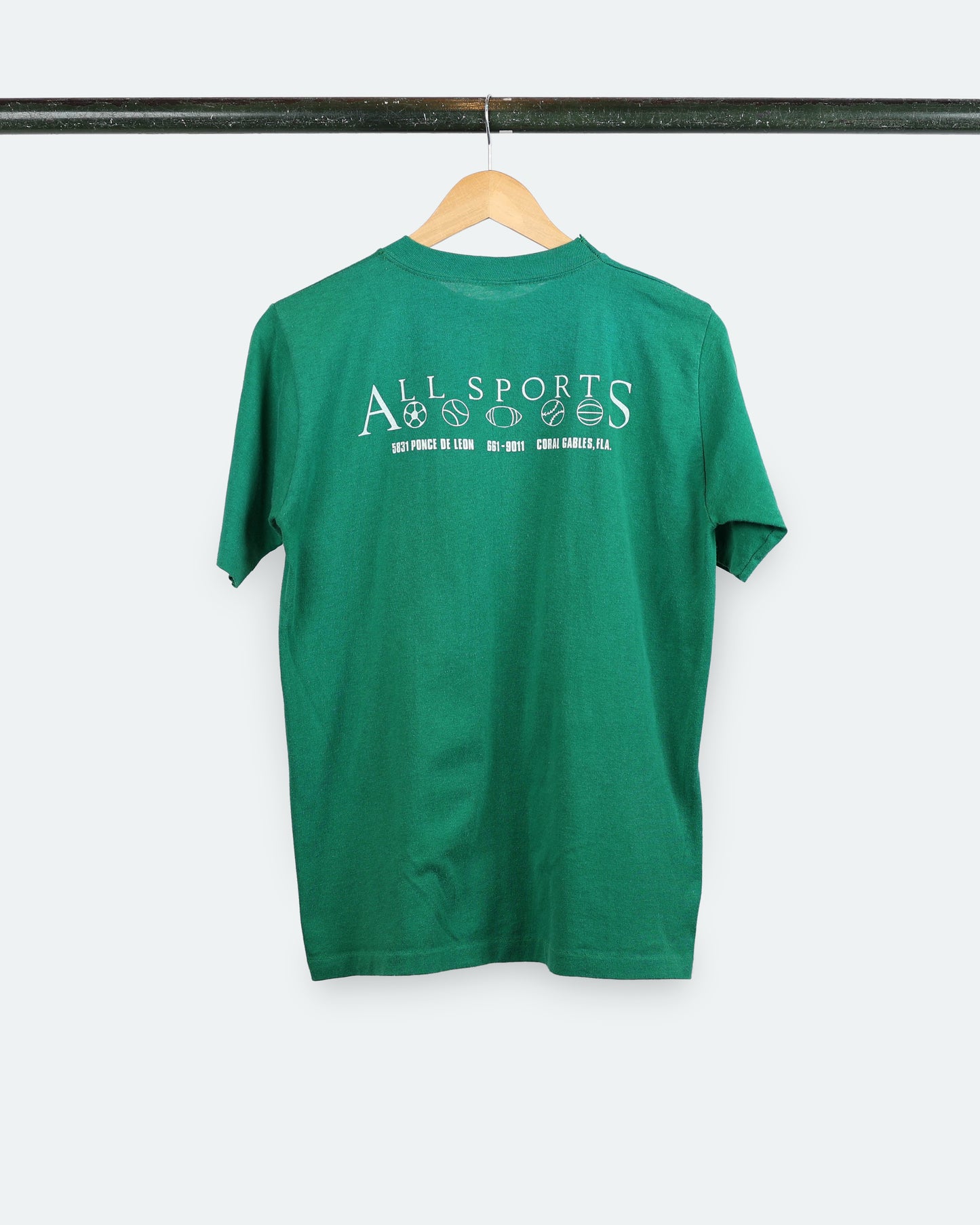 1983 Univ. Of Miami Alumni Game Tee