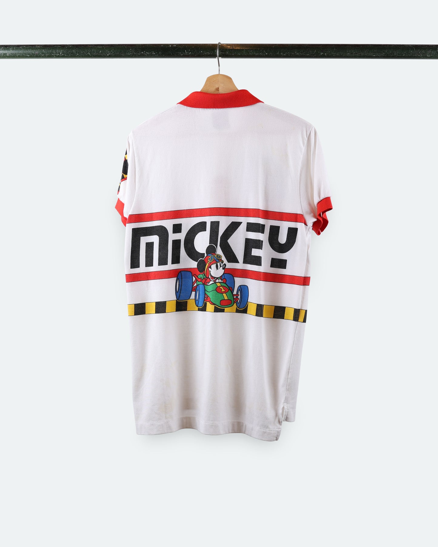 90s Mickey Racer Polo Shirt