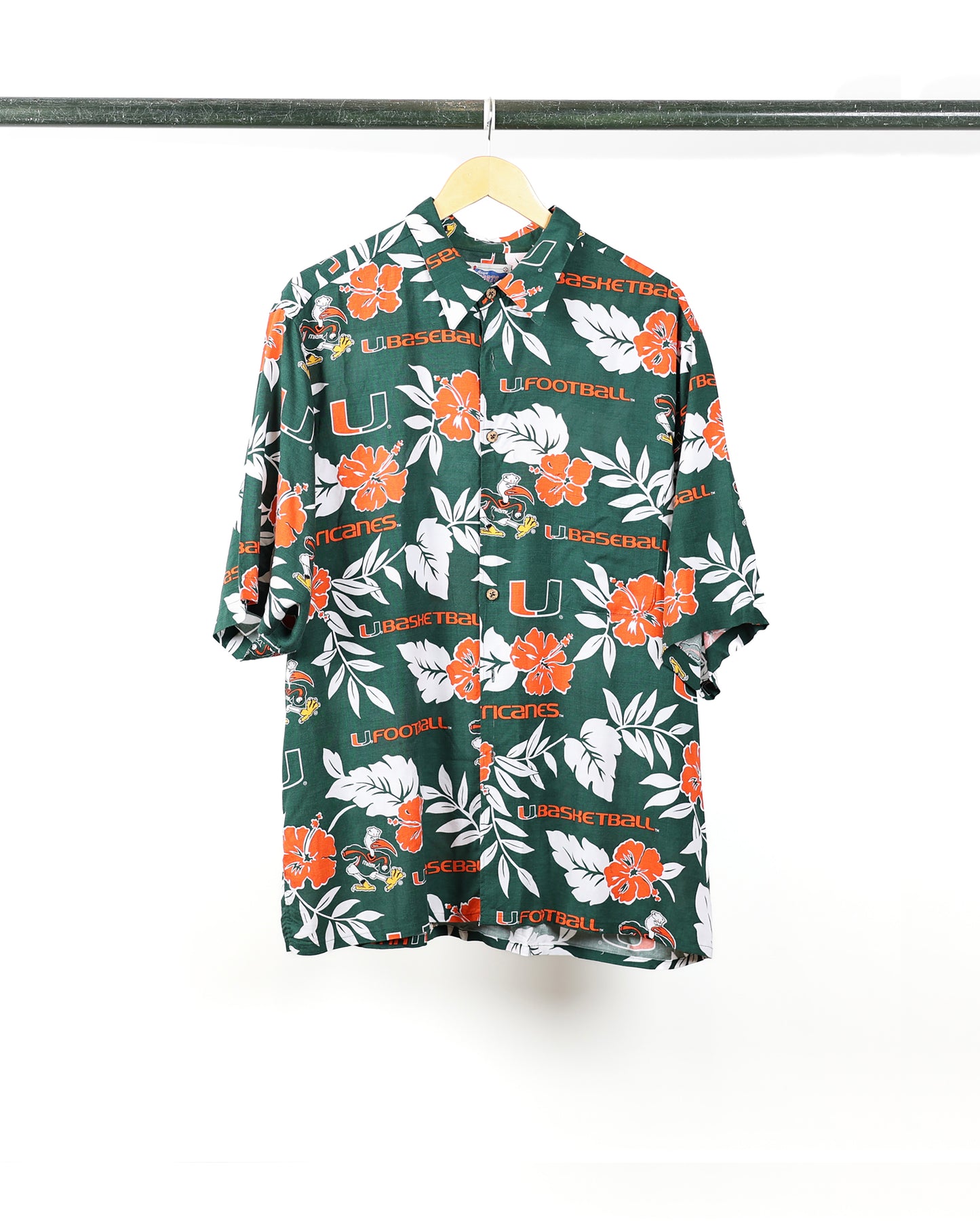 00s Miami Football Hawaiian Shirt