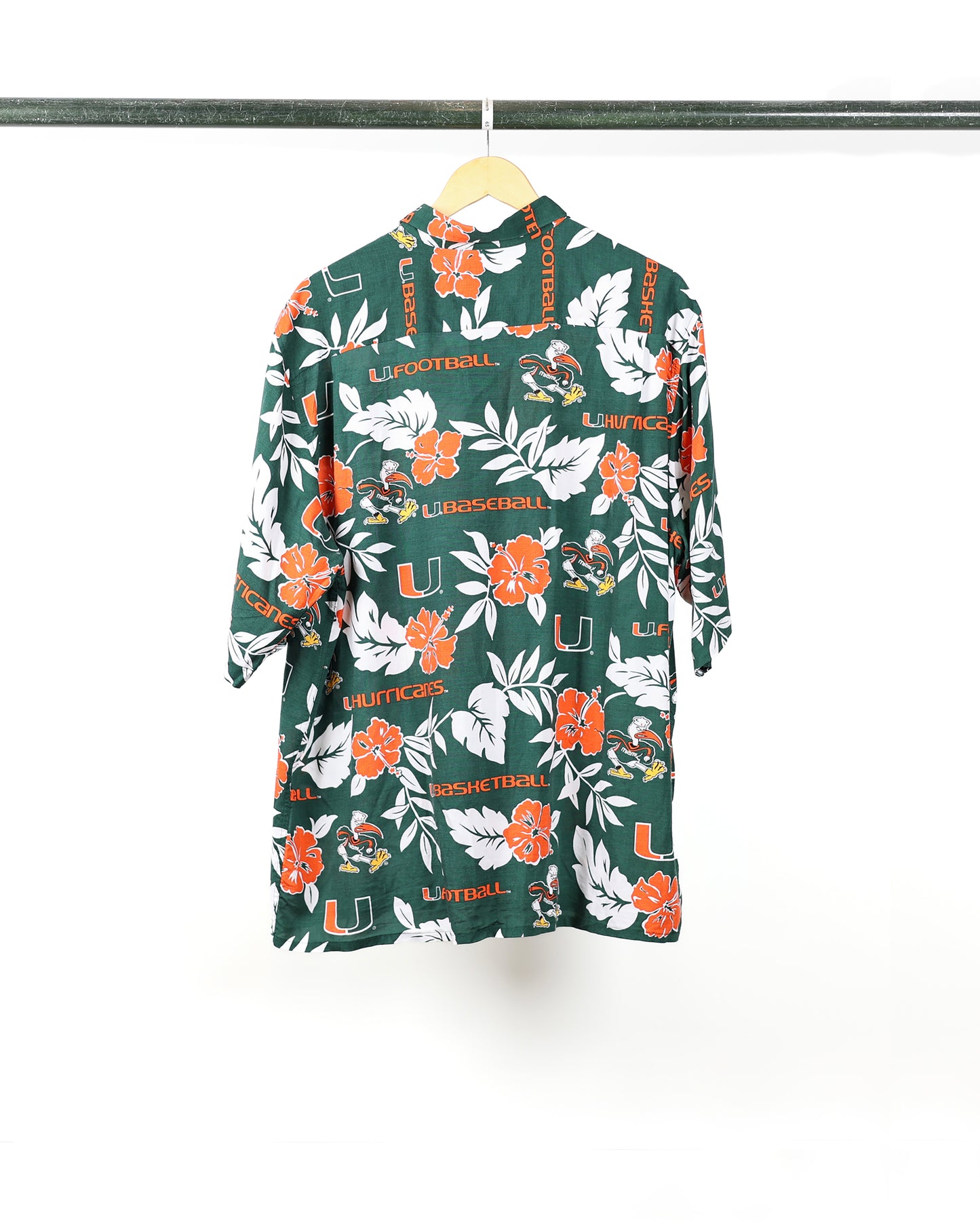 00s Miami Football Hawaiian Shirt
