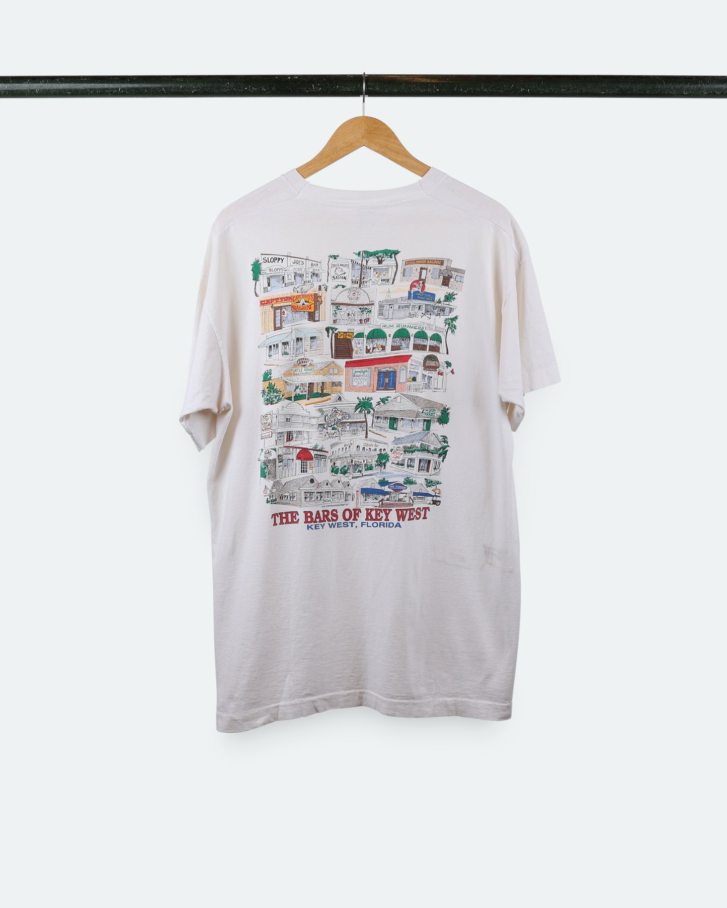 1991 The Bars of Key West Tee