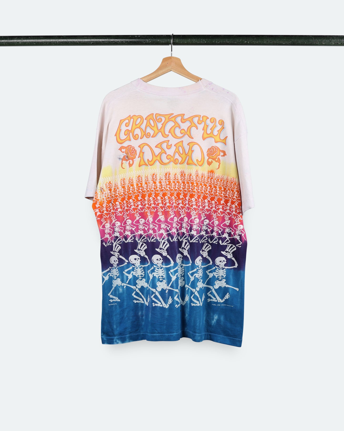 1992 Grateful Dead Skeleton AOP