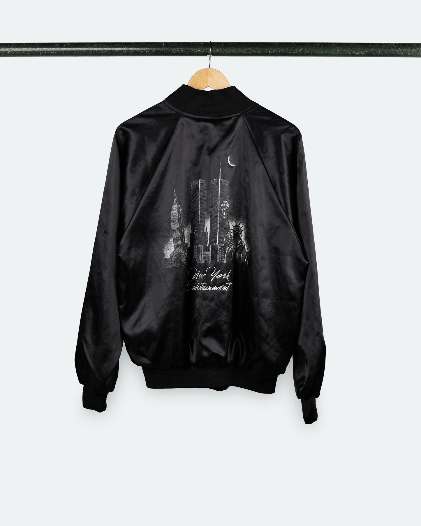 90s N.Y. Entertainment Satin Jacket