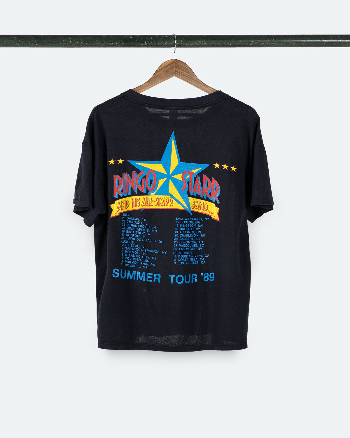 1989 Ringo Starr Summer Tour Tee