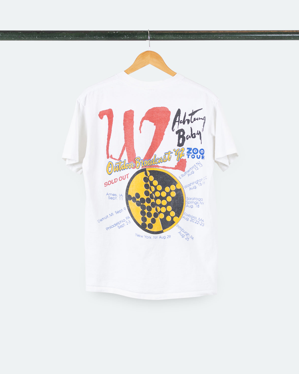 1992 U2 'Zoo TV' Tour Tee