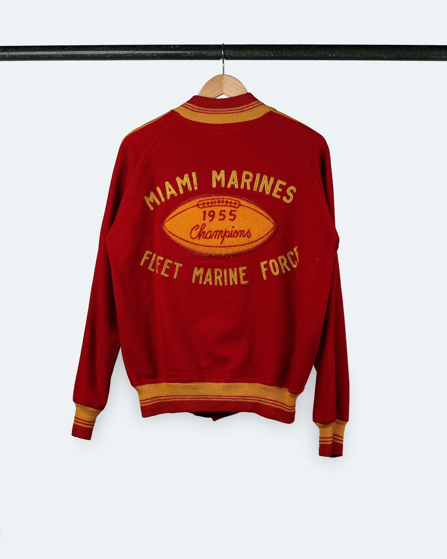 Vintage Miami Marines 1955 Champions Varsity Jacket