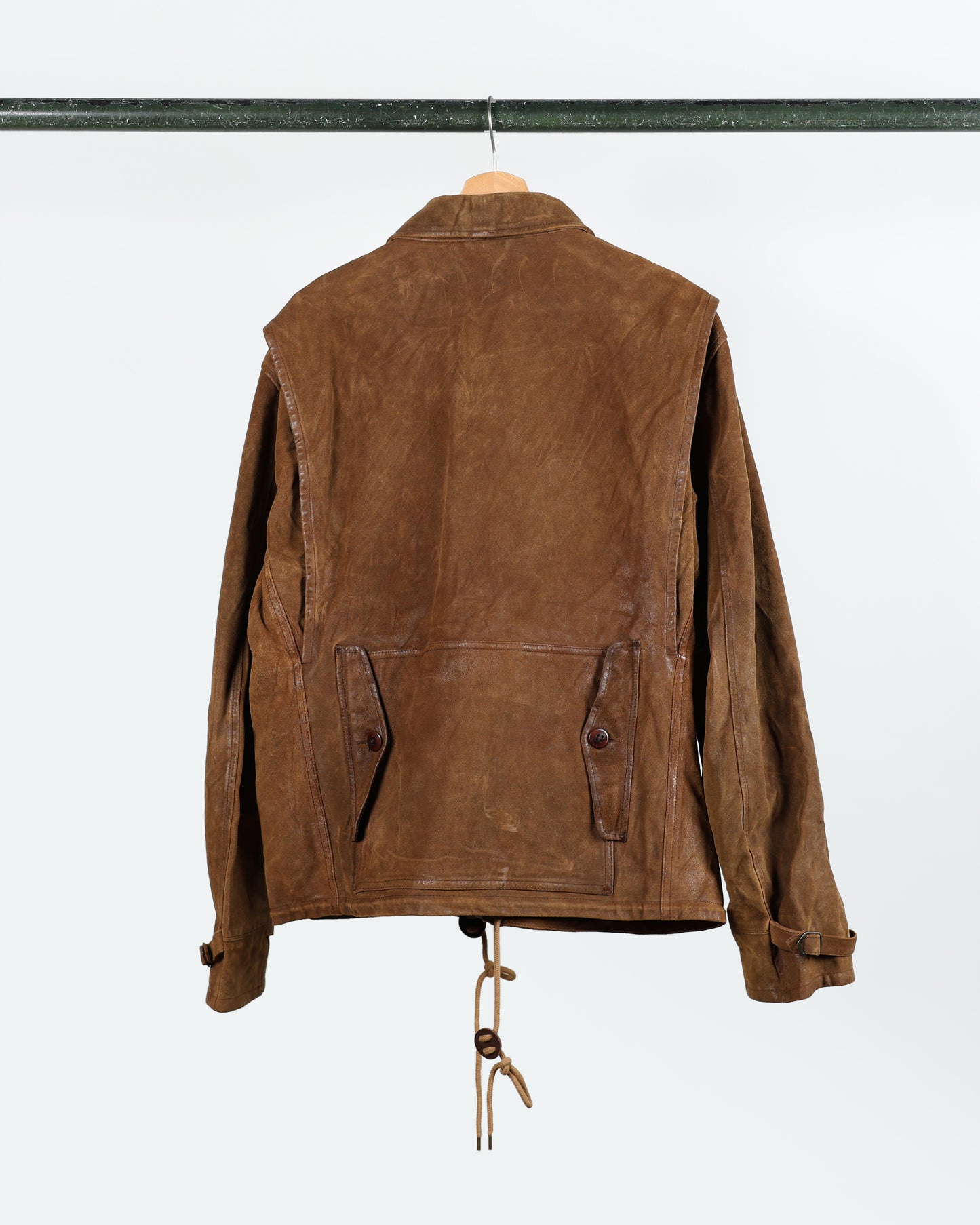 90s Polo Suede Utility Jacket