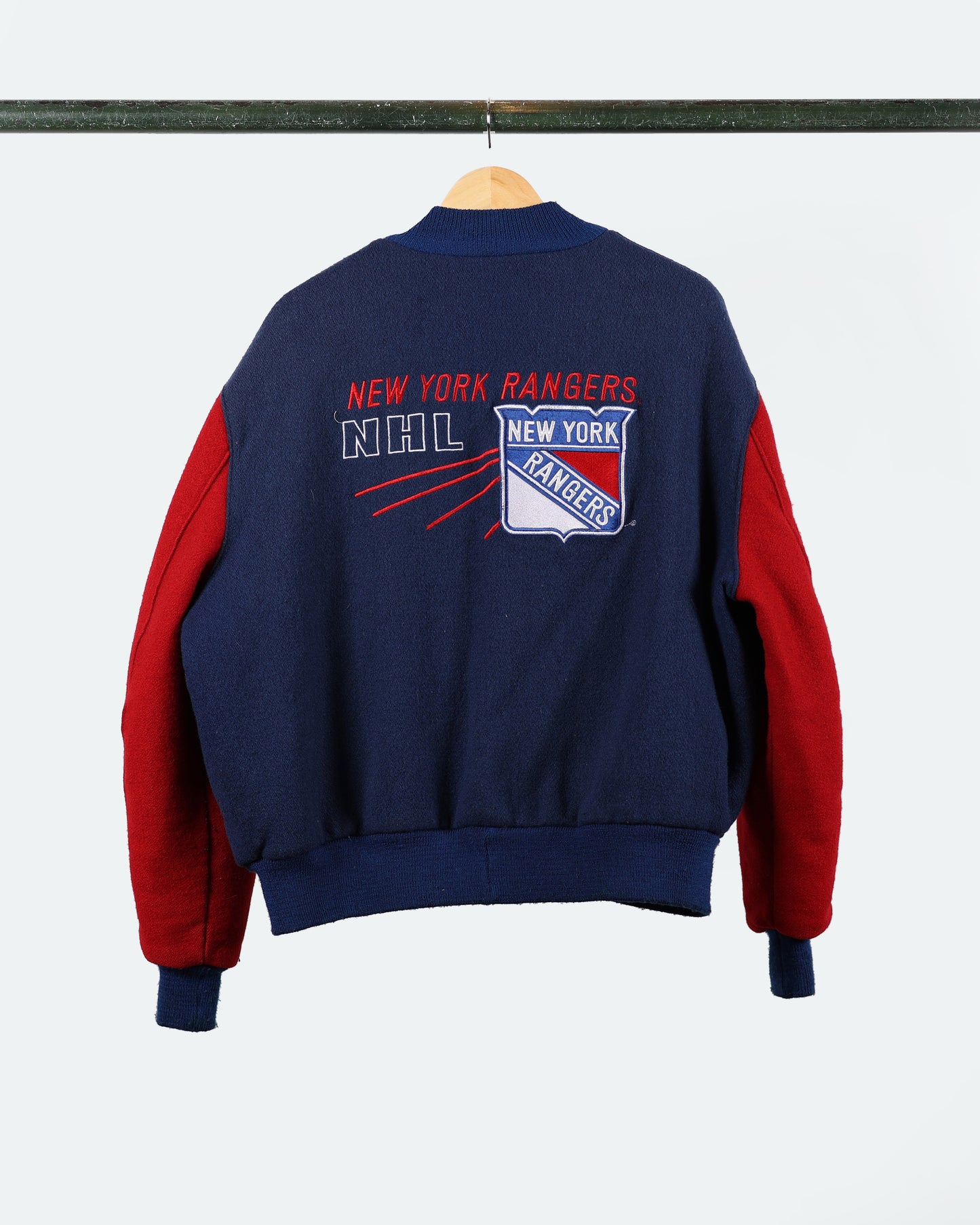 90s DeLong NY Rangers Jacket