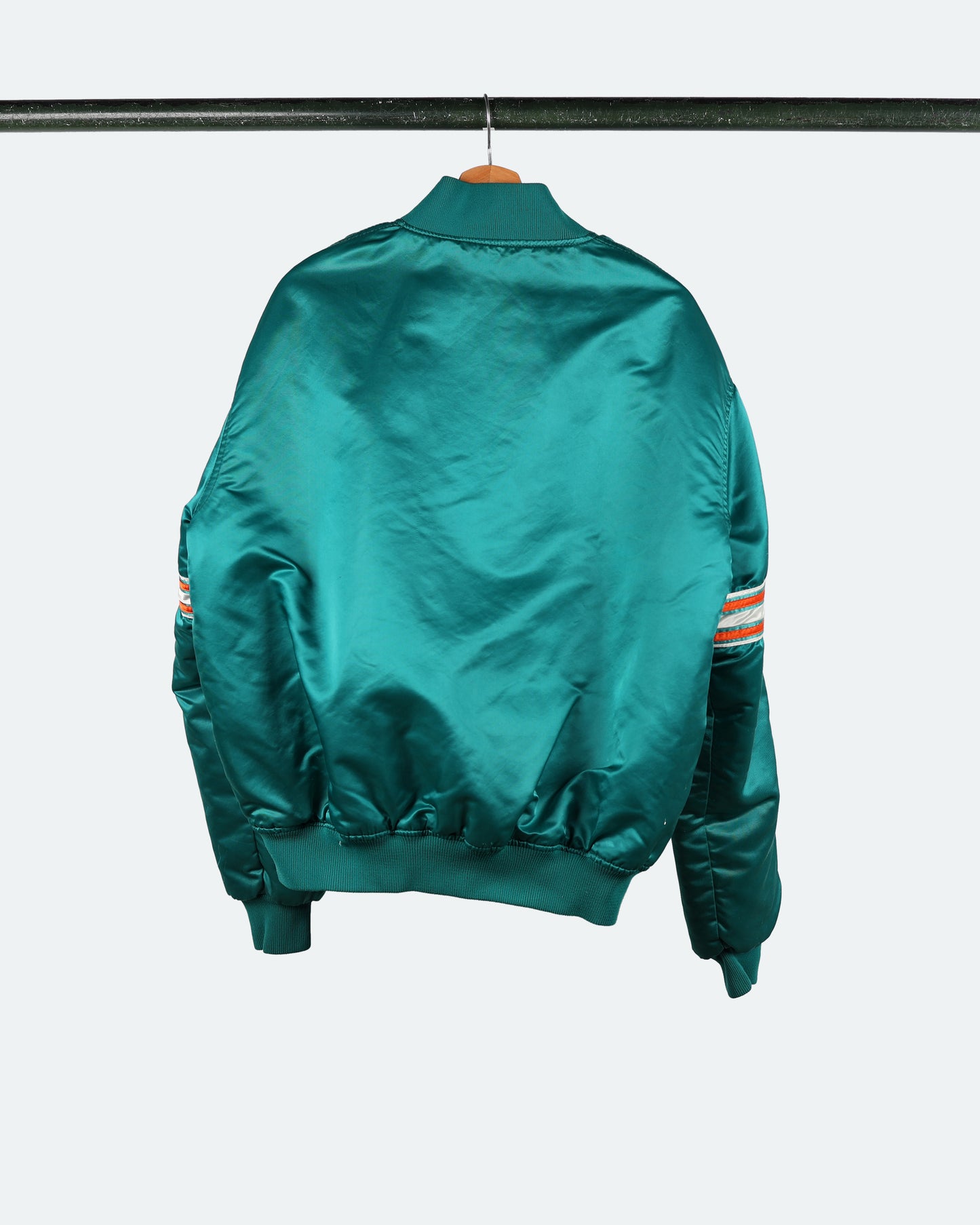 80s Miami Dolphins Satin Starter Jacket