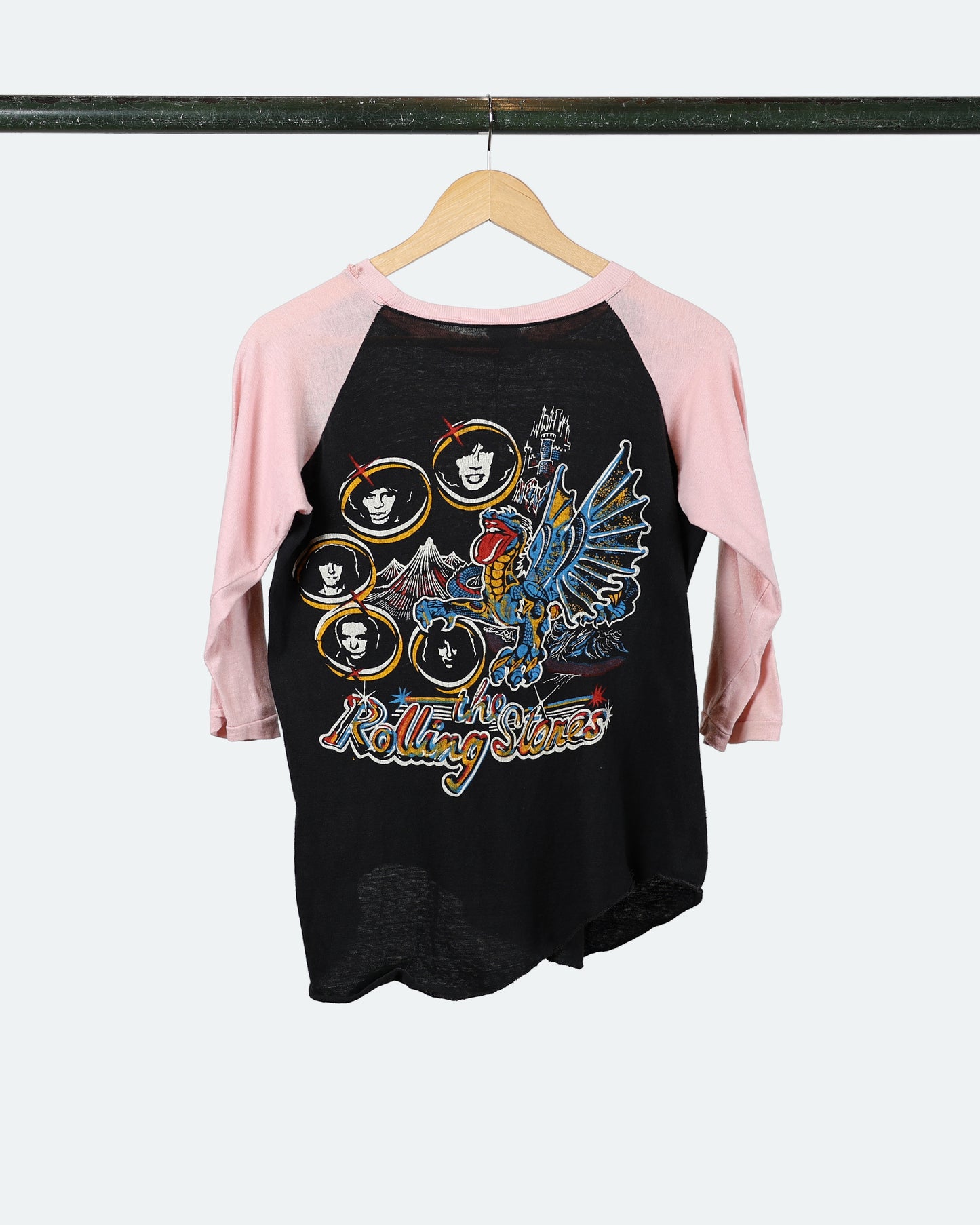 80s Rolling Stones Raglan
