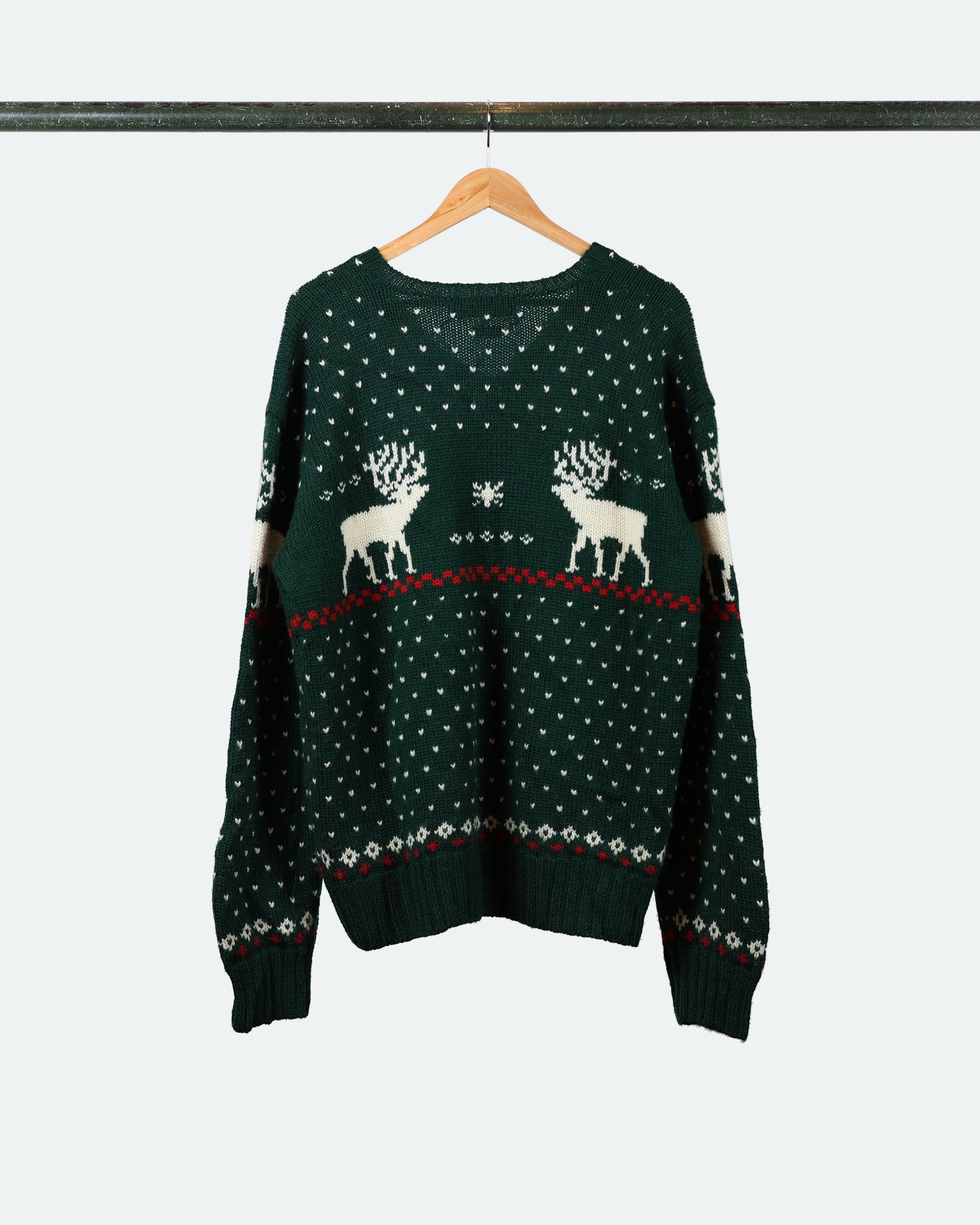 90s Polo Reindeer Sweater