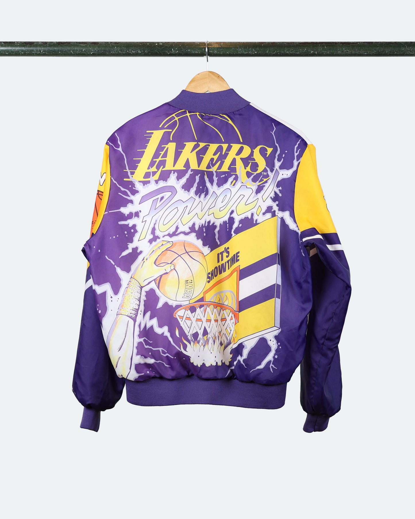 90s Lakers Chalkline Jacket