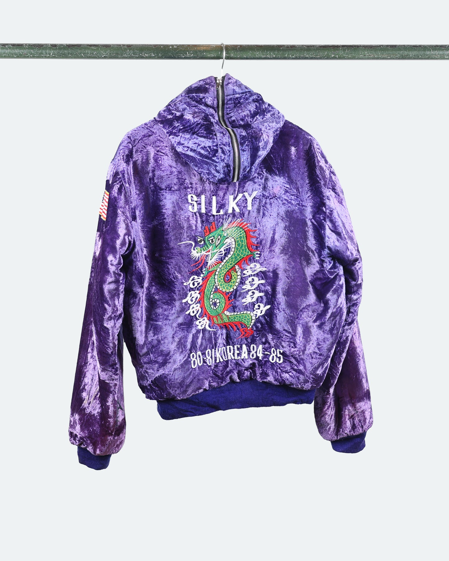 80s Velvet Korean Tour Jacket