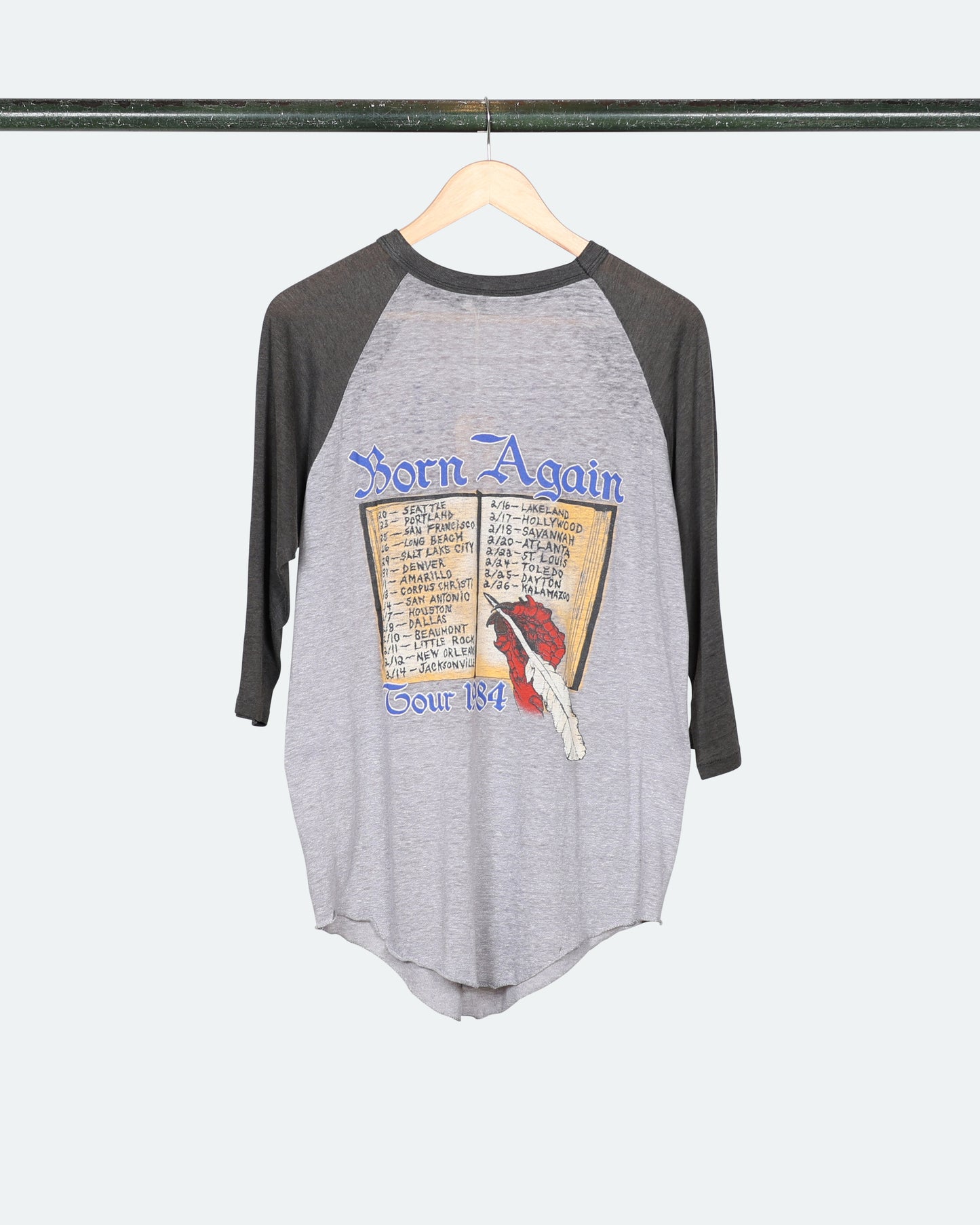 1984 Black Sabbath Raglan