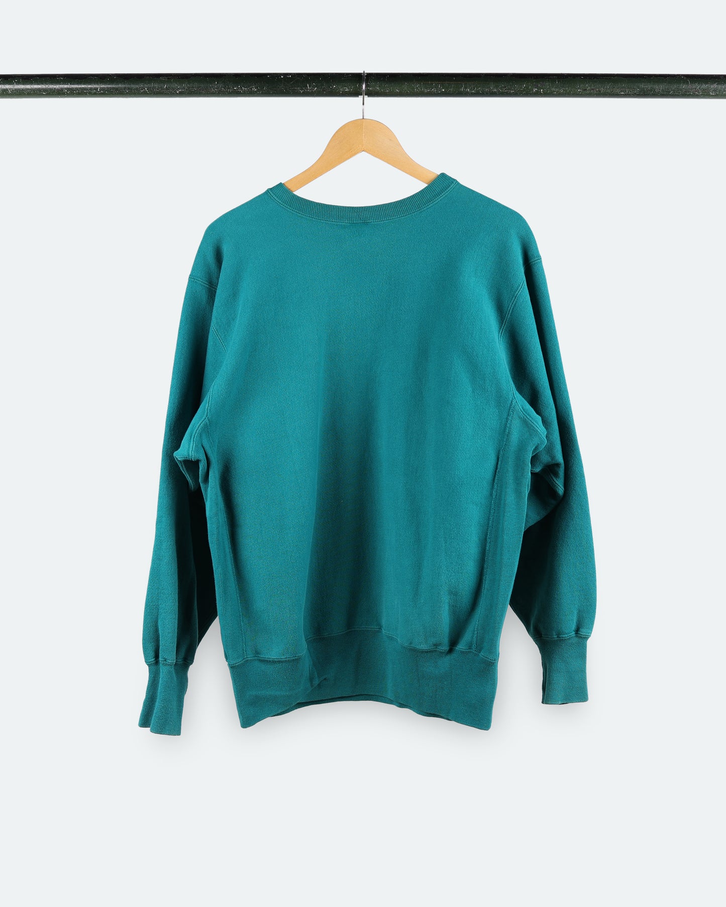 90s Teal Embroidered Reverse Weave Champion