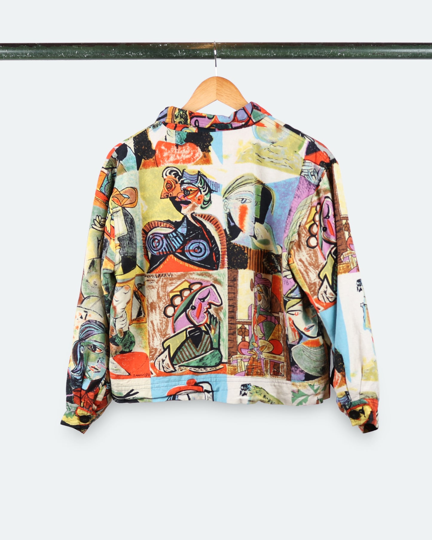 Vtg Picasso AOP Jacket