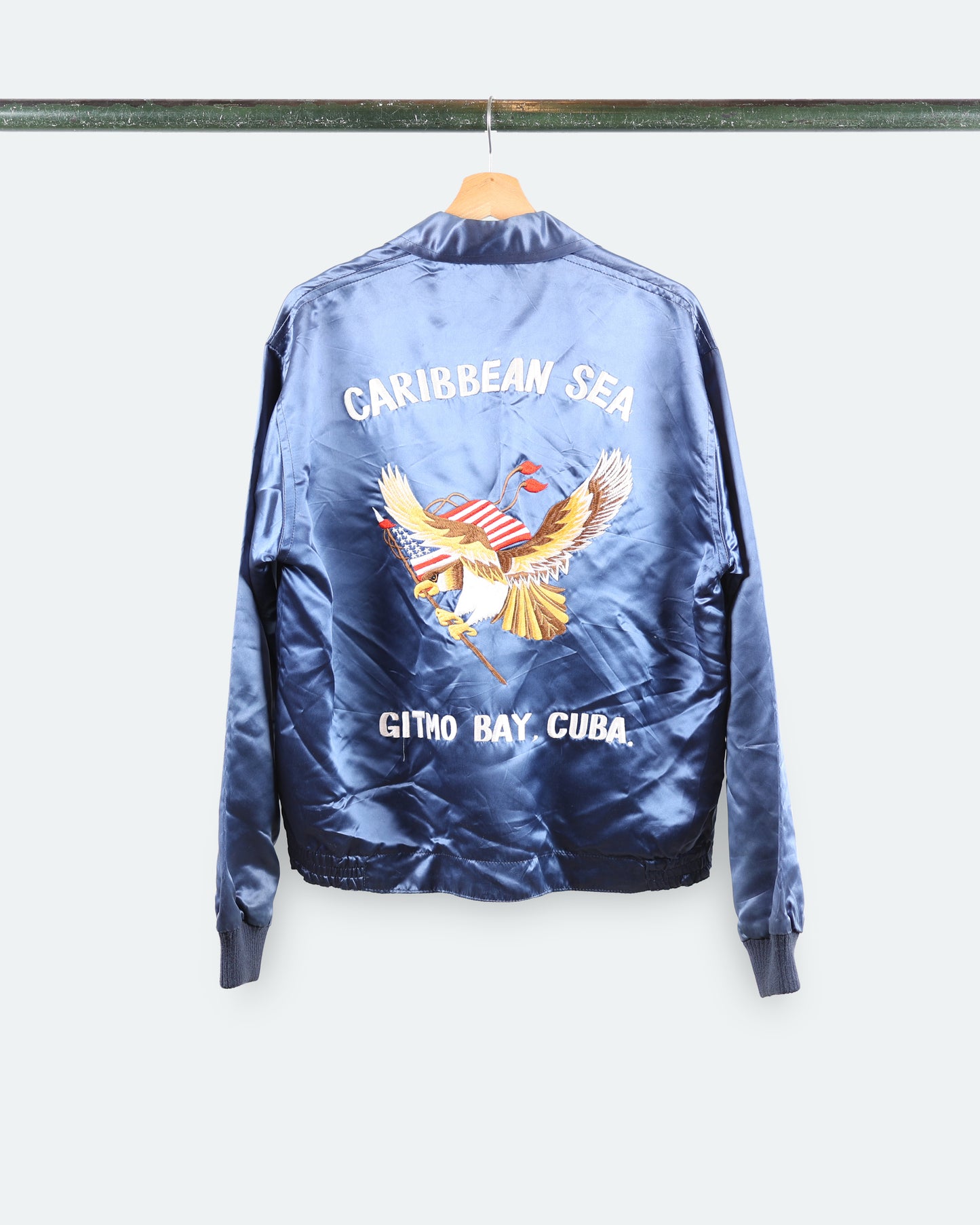 Vtg Caribbean Sea Souvenir Jacket