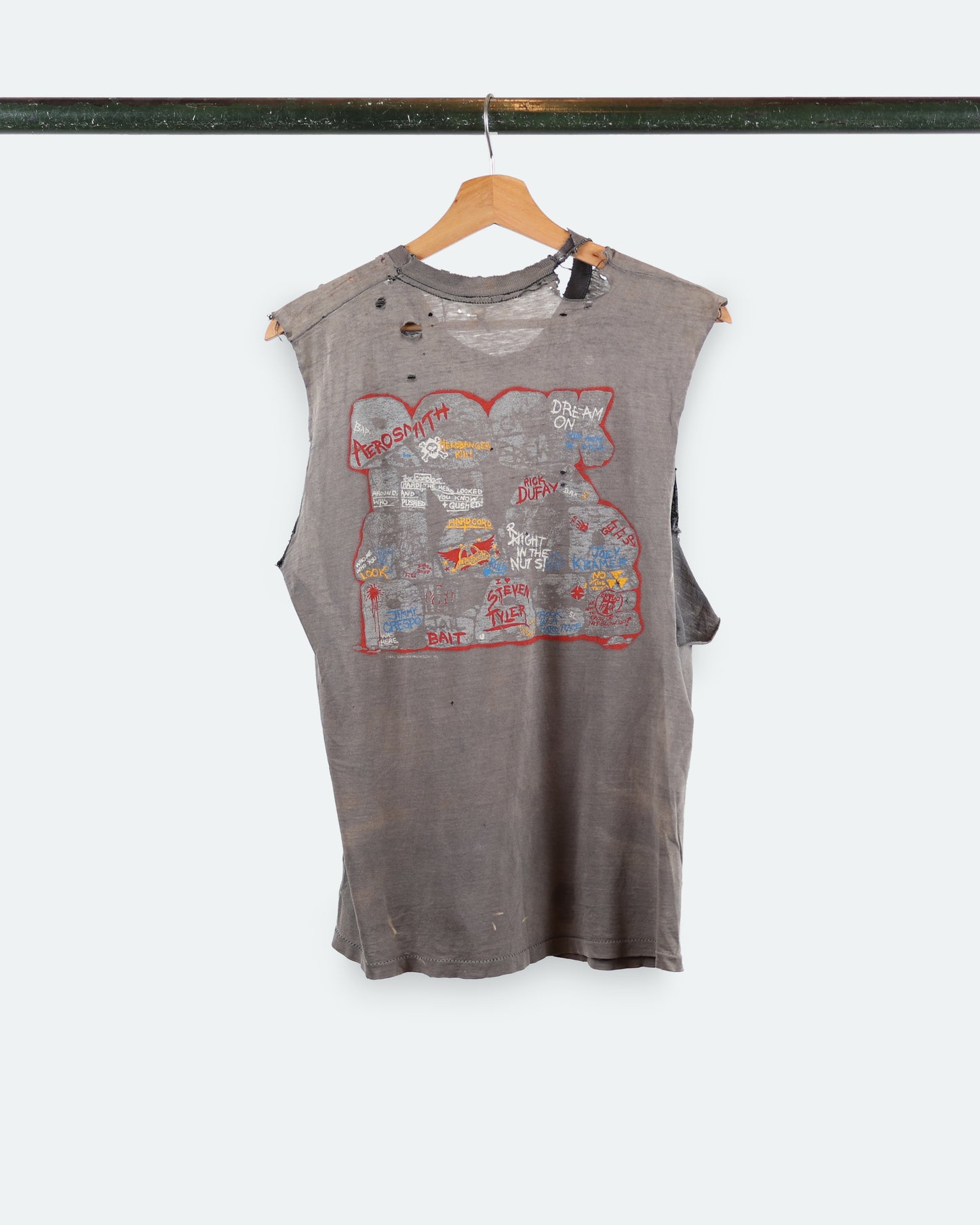 1992 Aerosmith Thrashed Tank