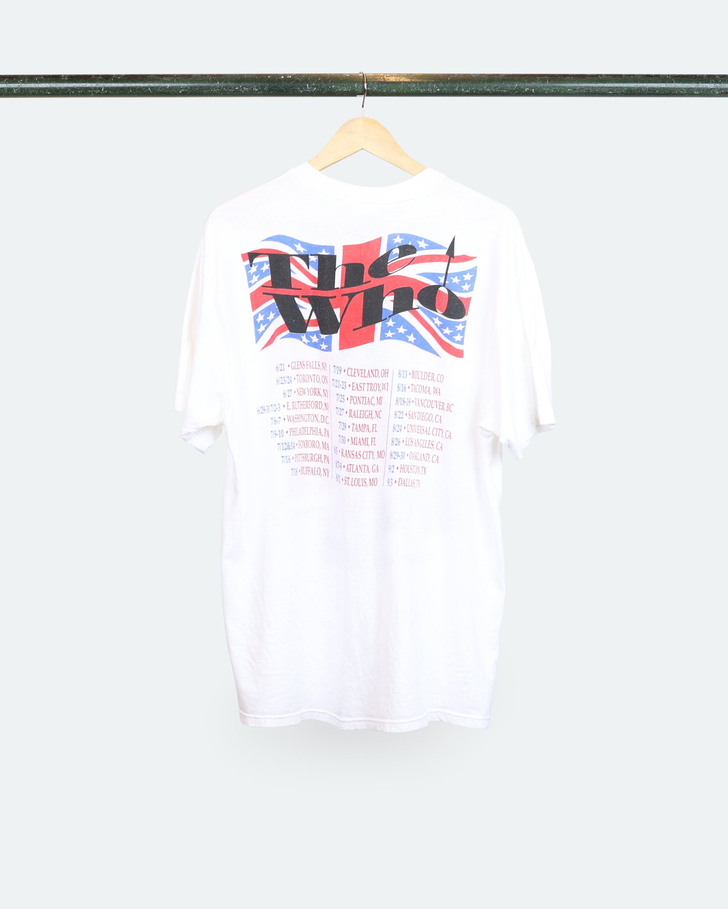 1989 The Who Tour Tee