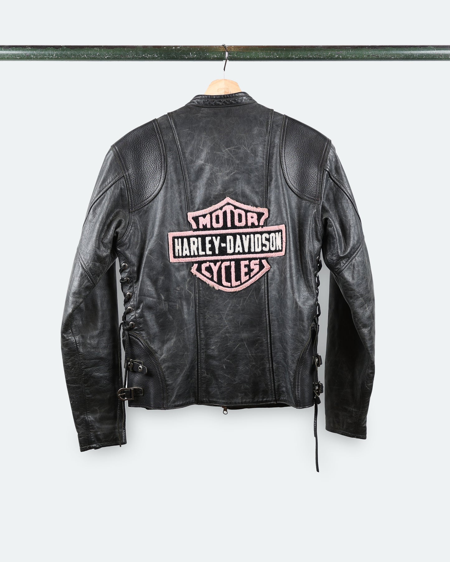 90s Harley D. Biker Jacket Wmn