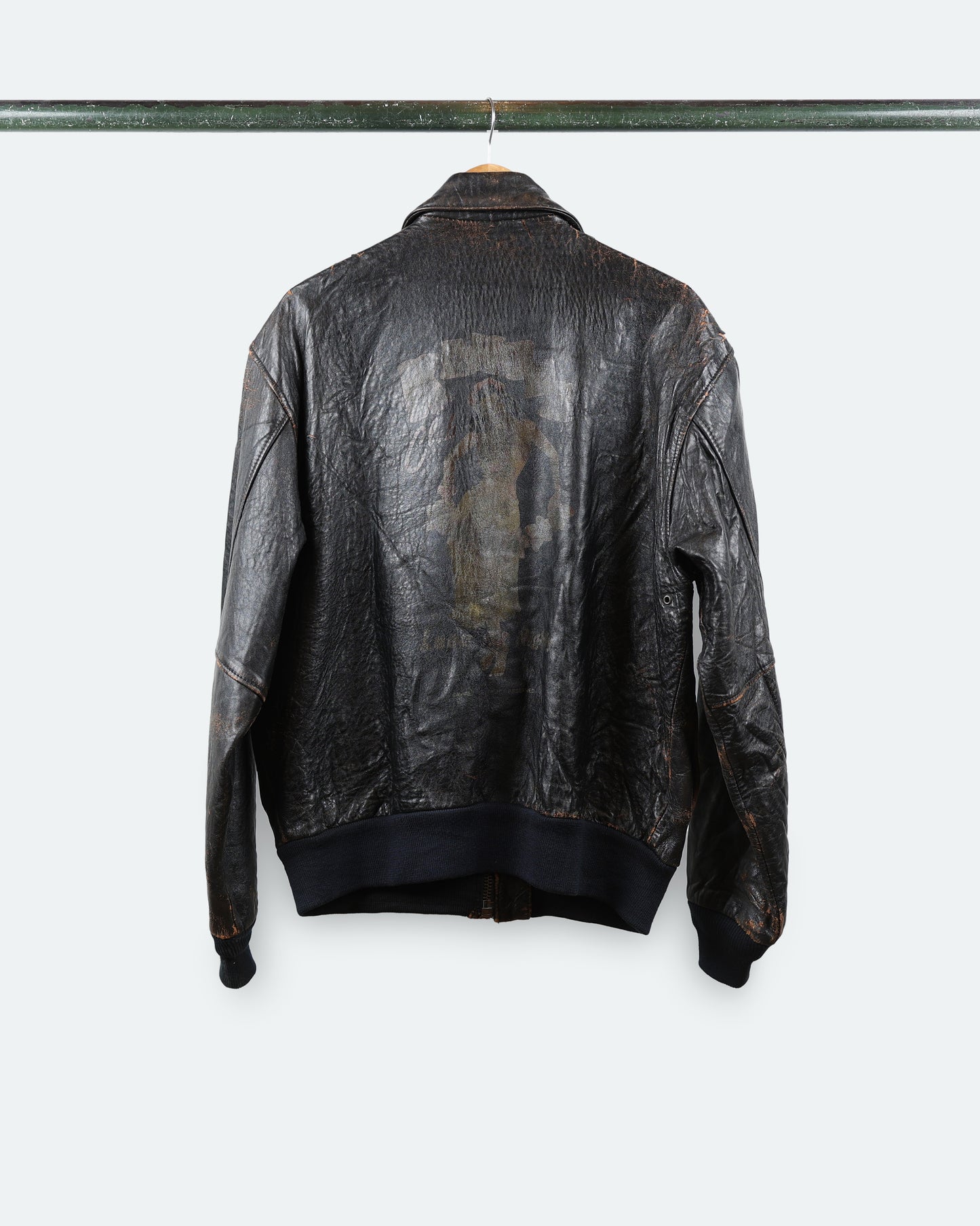Vtg Avirex Leather Jacket Type A2