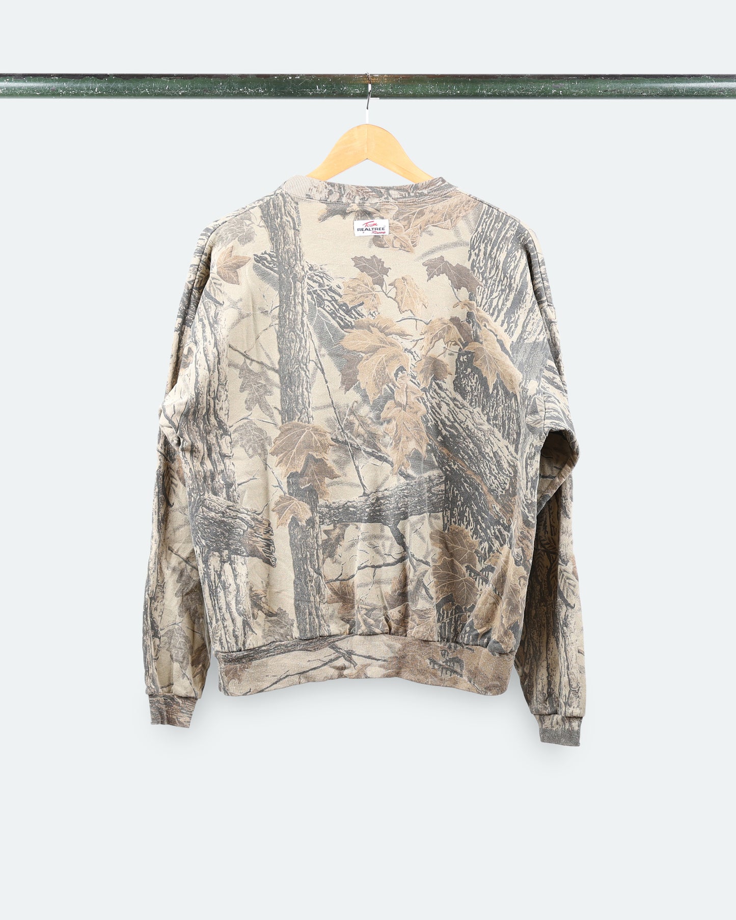 90s Dale Earnhardt Camo Crewneck