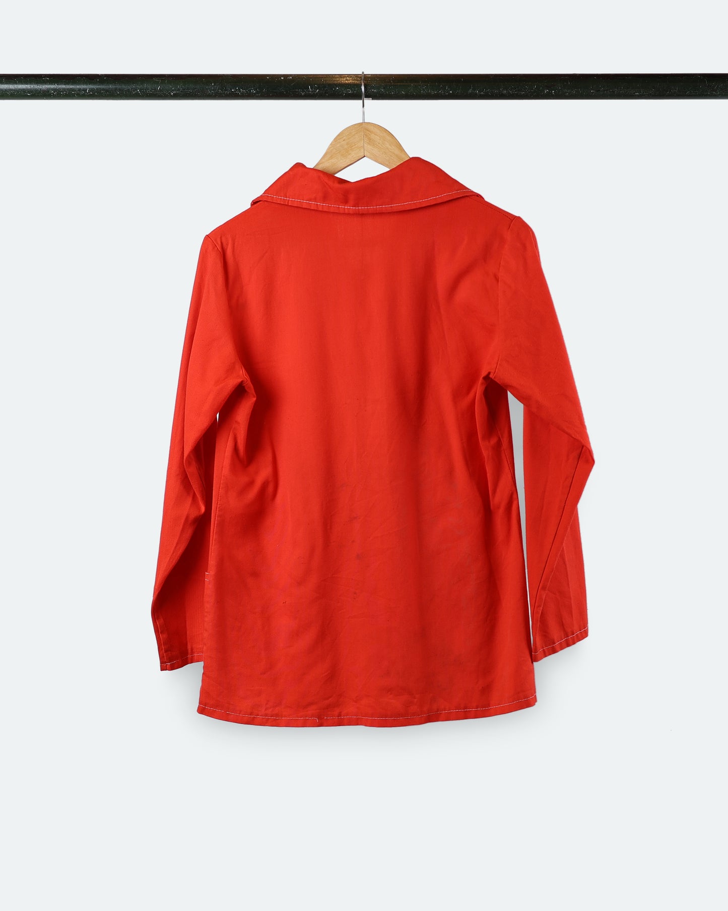 70s Red Zip-up Jacket