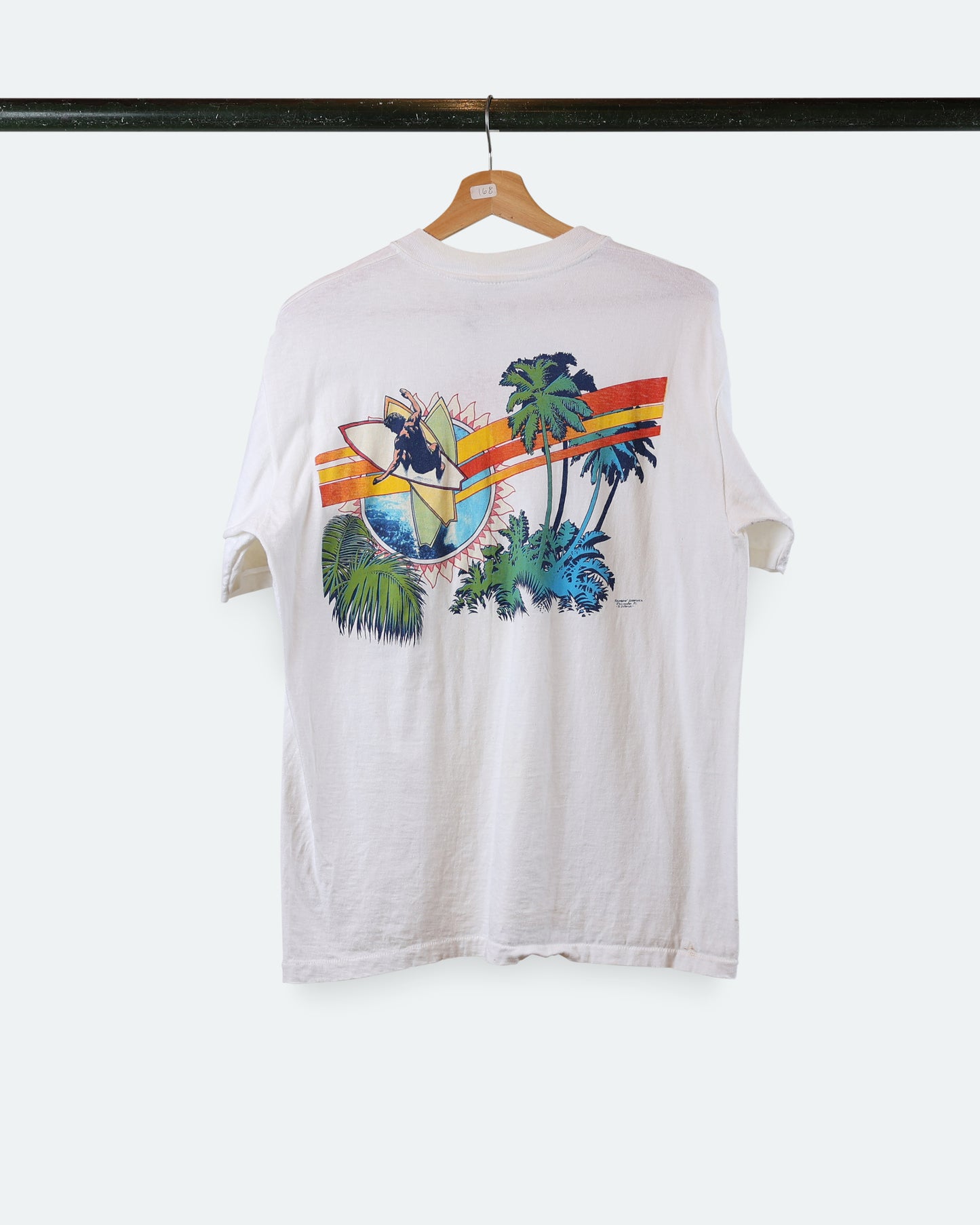 80s Siesta Key Pocket Surf Tee