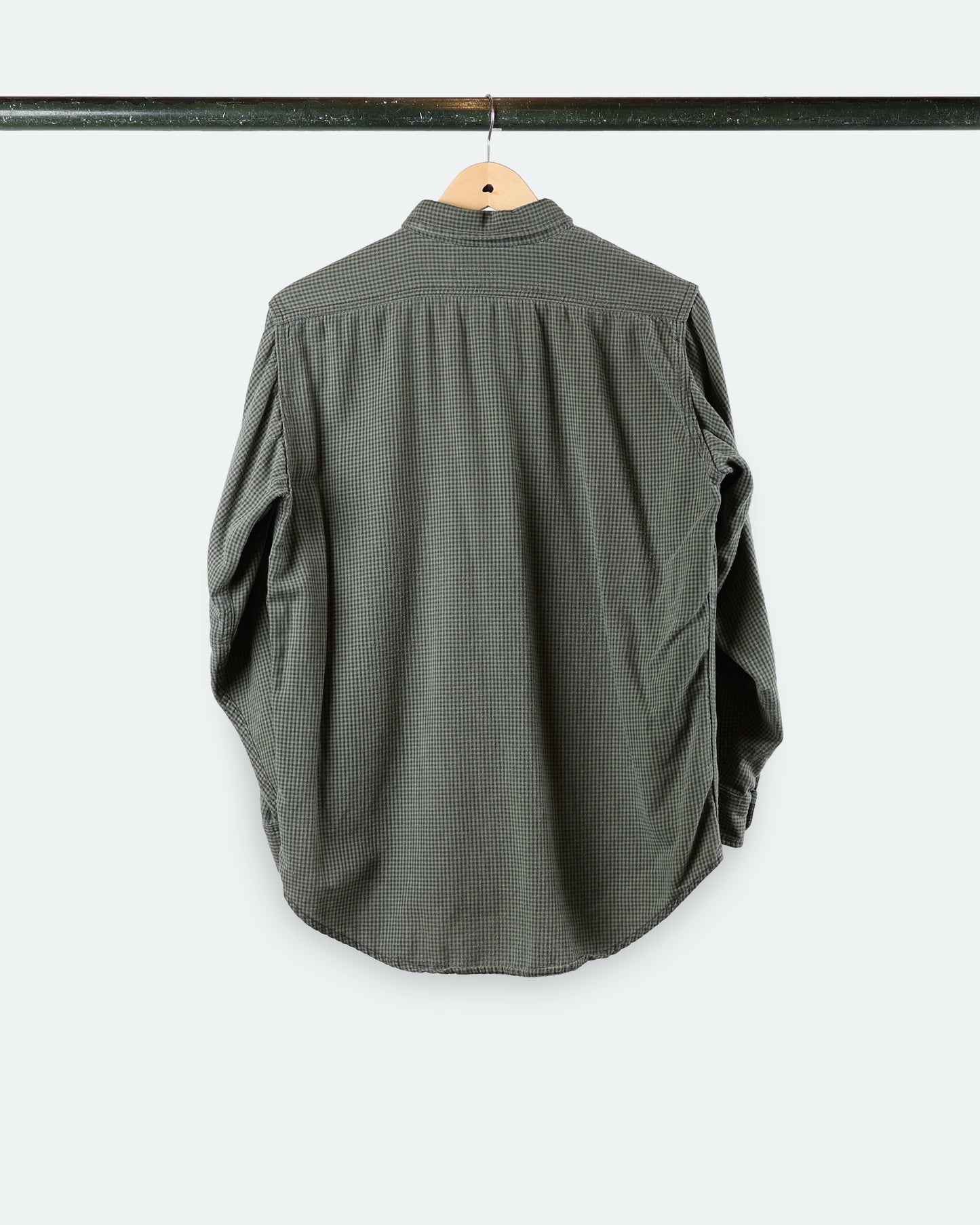 Vtg L.L. Bean Flannel Shirt *Green