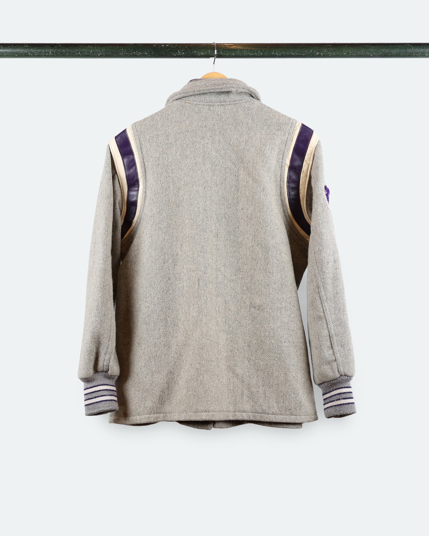 70's Wool Varsity Jacket "B"