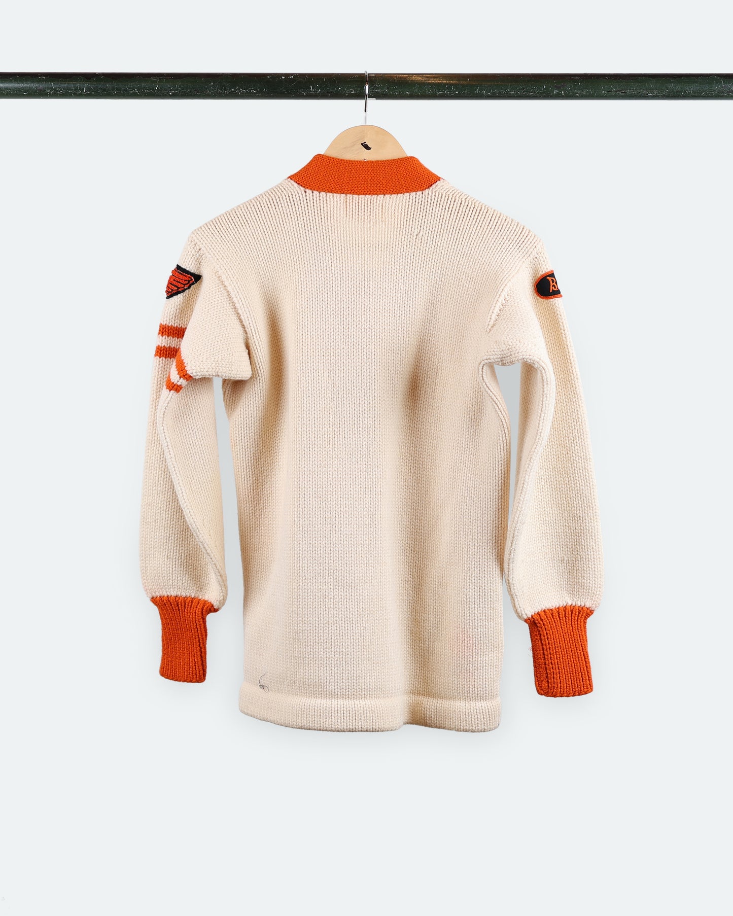 50s Wool Varsity Cardigan "B"