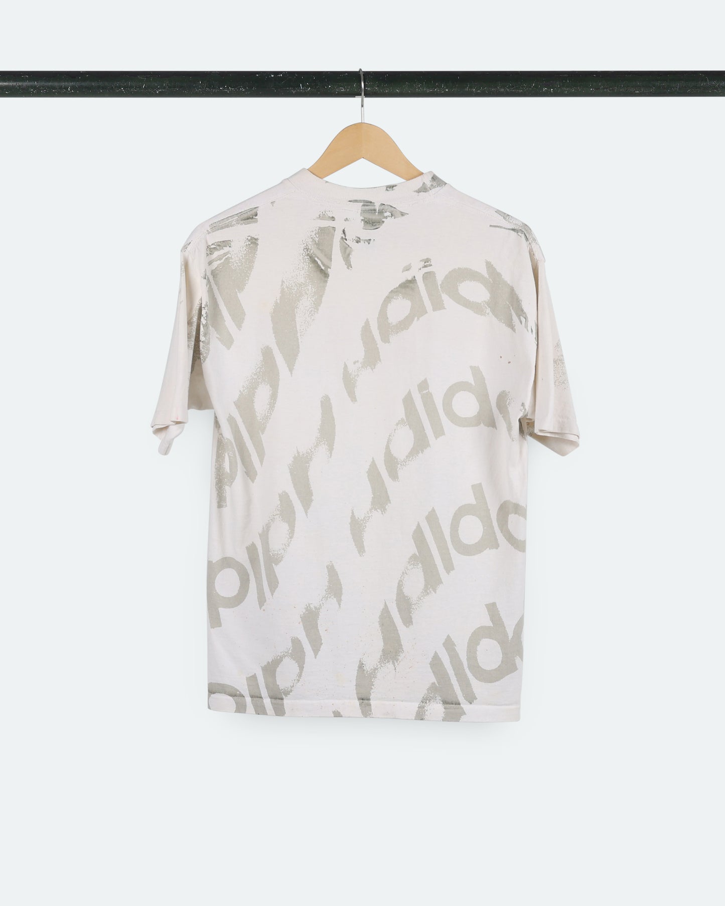 Vintage Adidas Allover Print Logo Tee