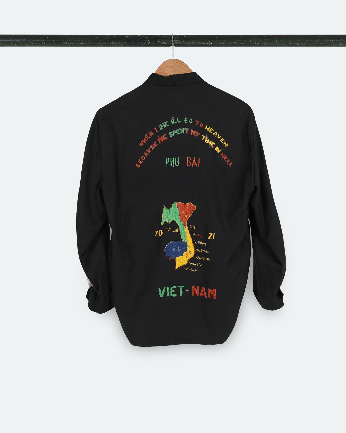 70s Vietnam Souvenir Jacket
