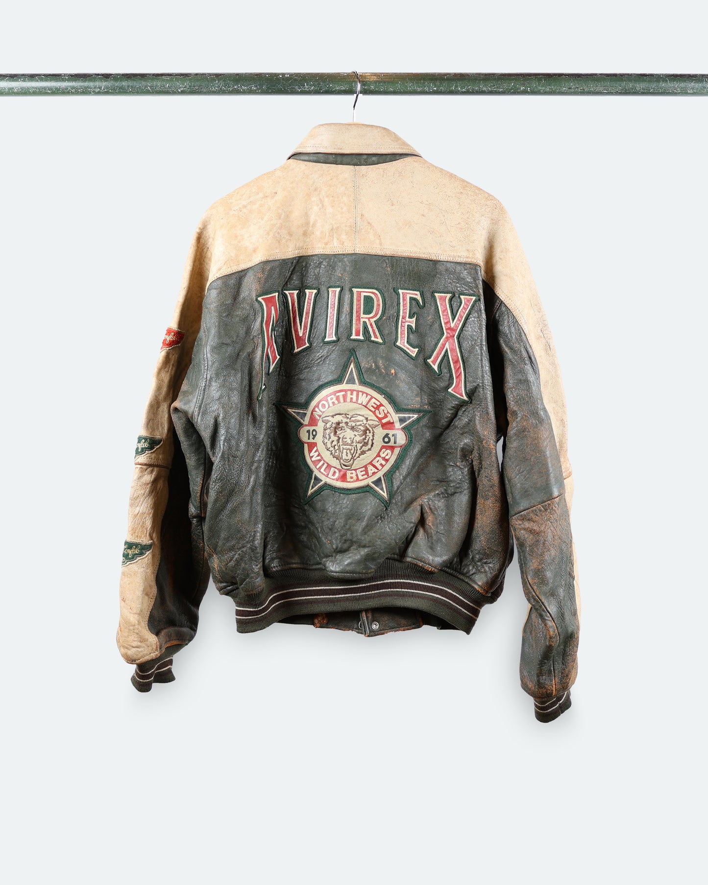 Vintage Avirex 'Wild Bears' Varsity