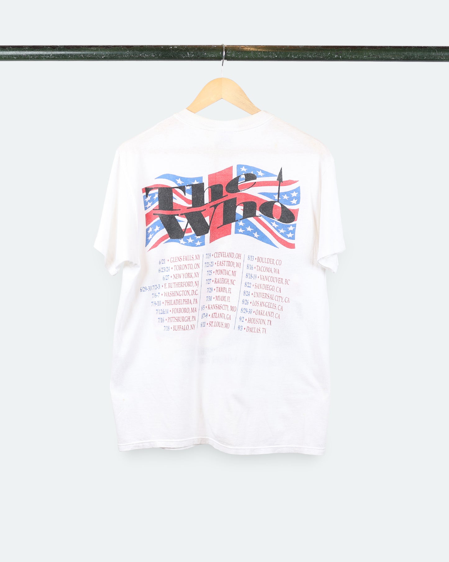 1989 The Who Tour Tee