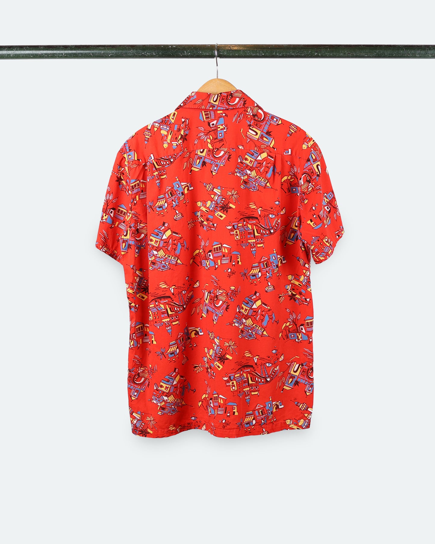 50s Jantzen Venice Print Shirt