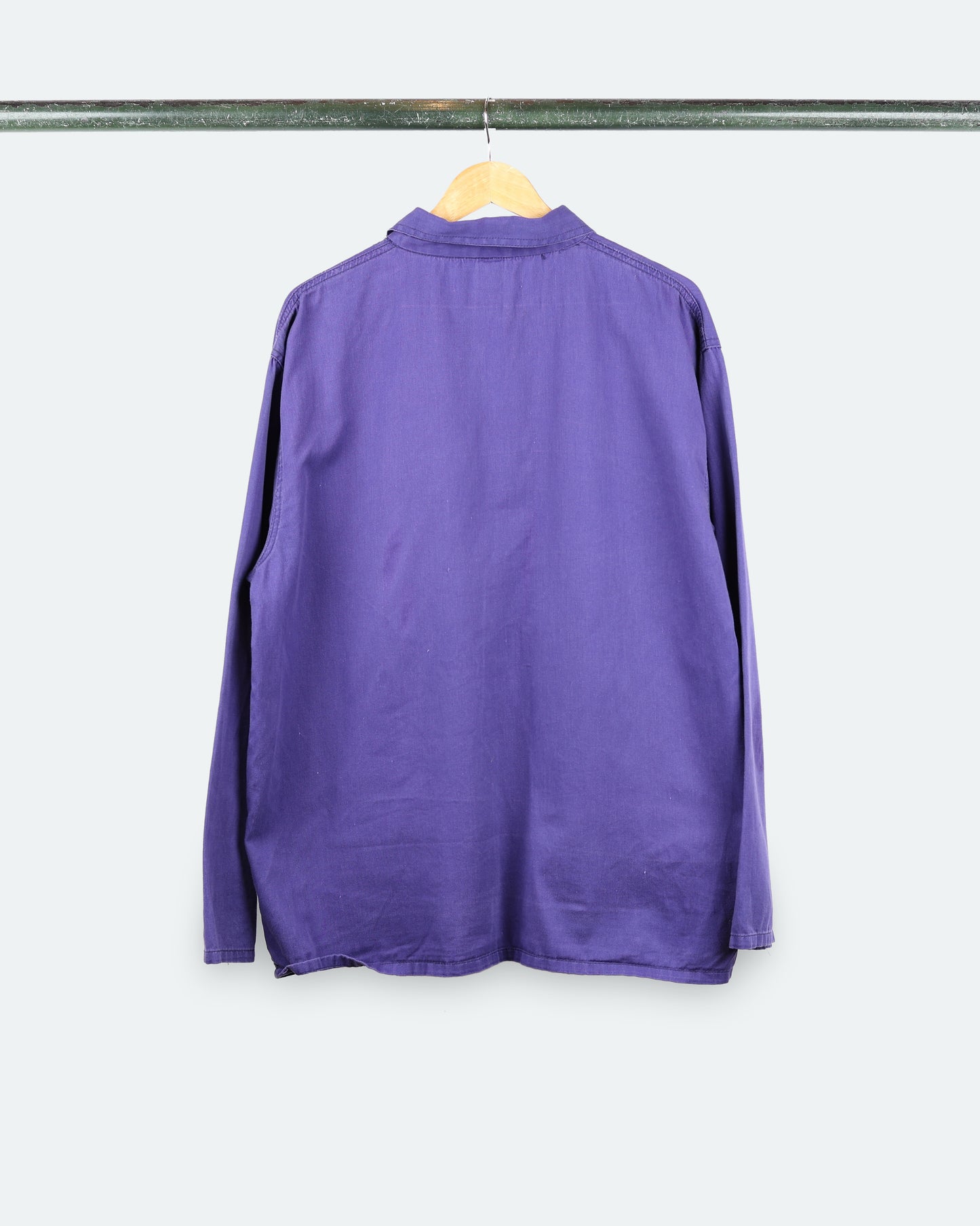 Vintage French Chore Workwear Coat *Purple