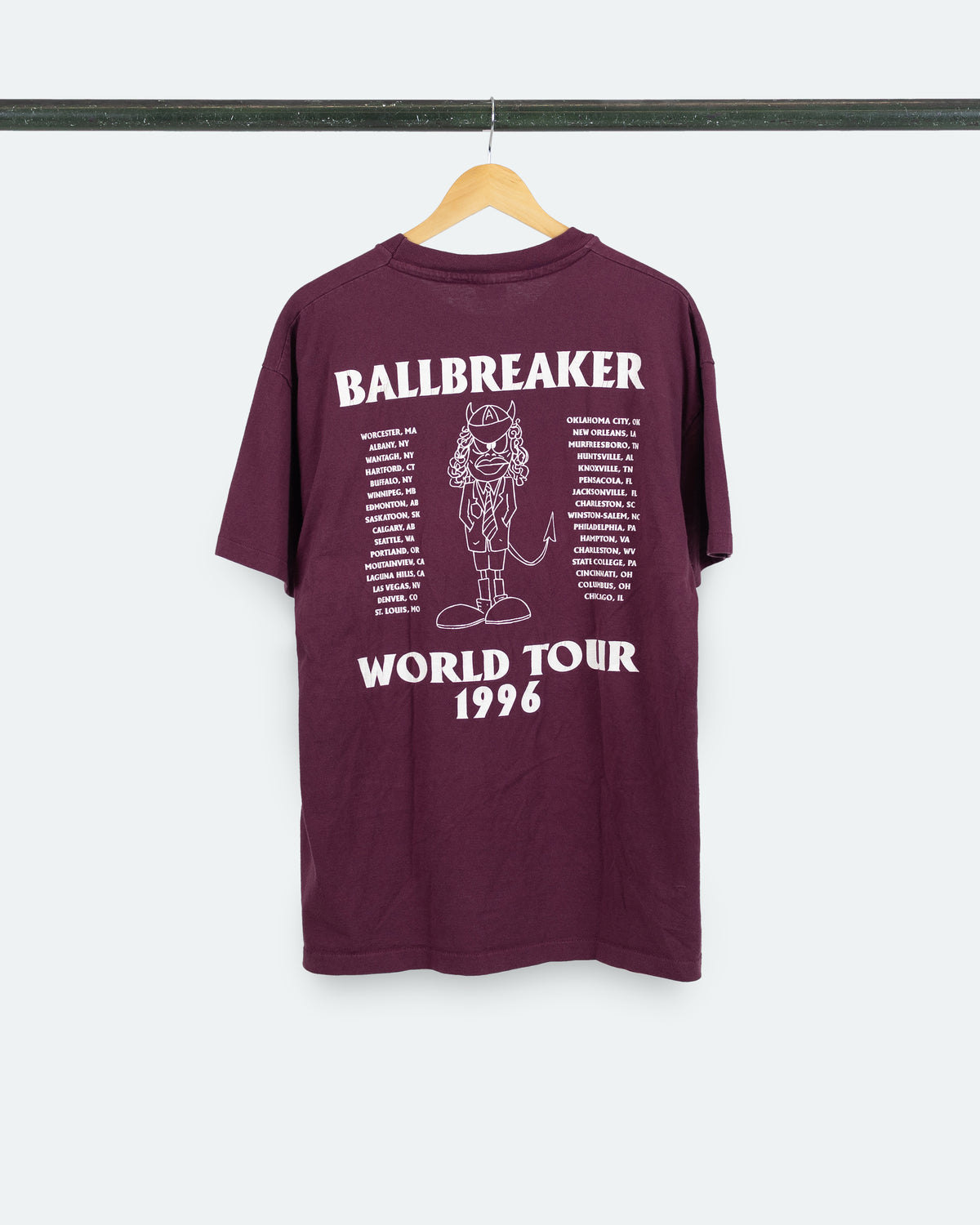 1996 ACDC Ball Breaker Tour Tee