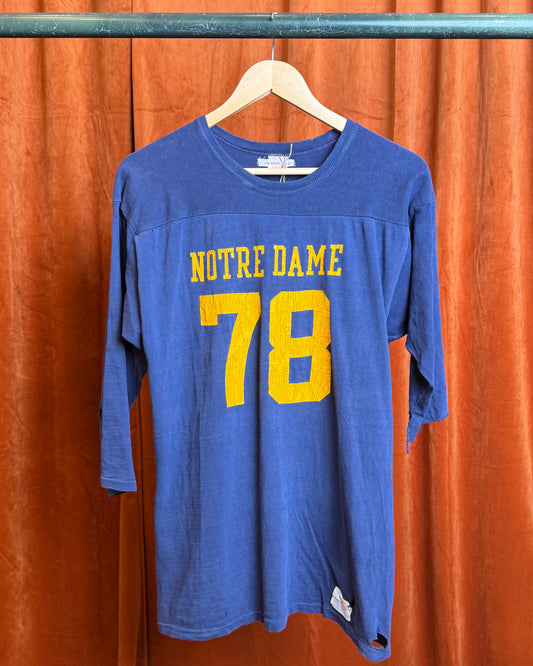 70s Champion Notre Dame Football Jersey
