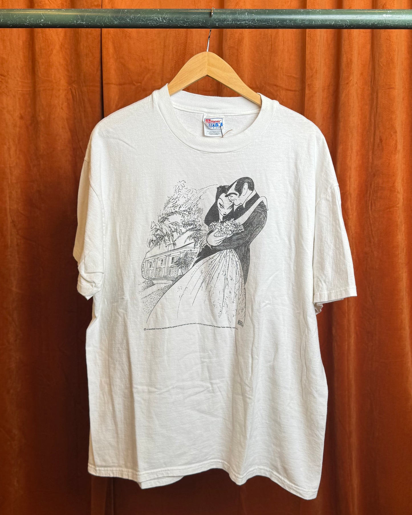 90s Al Hirschfeld Art Tee