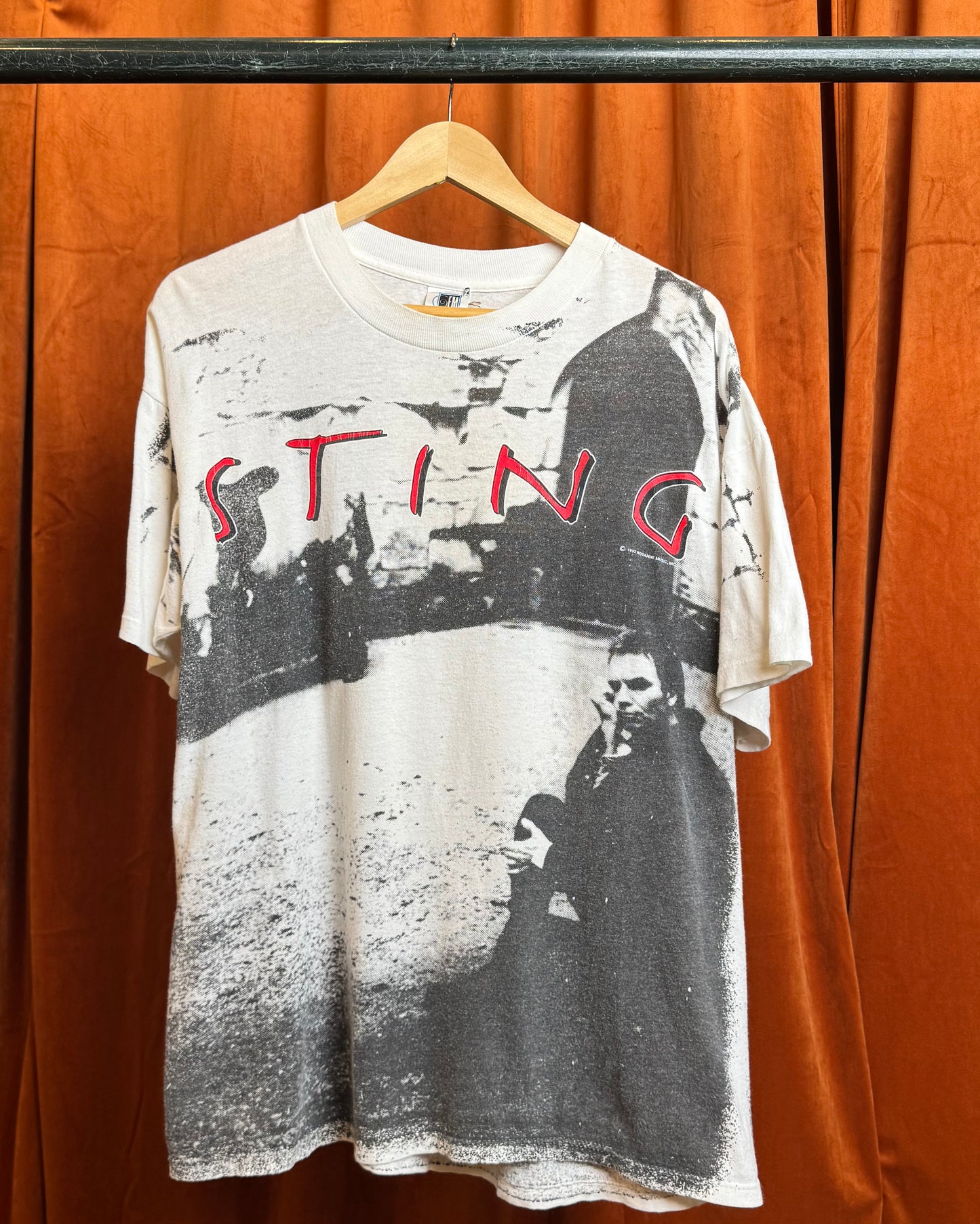 1993 Sting AOP Tour Tee