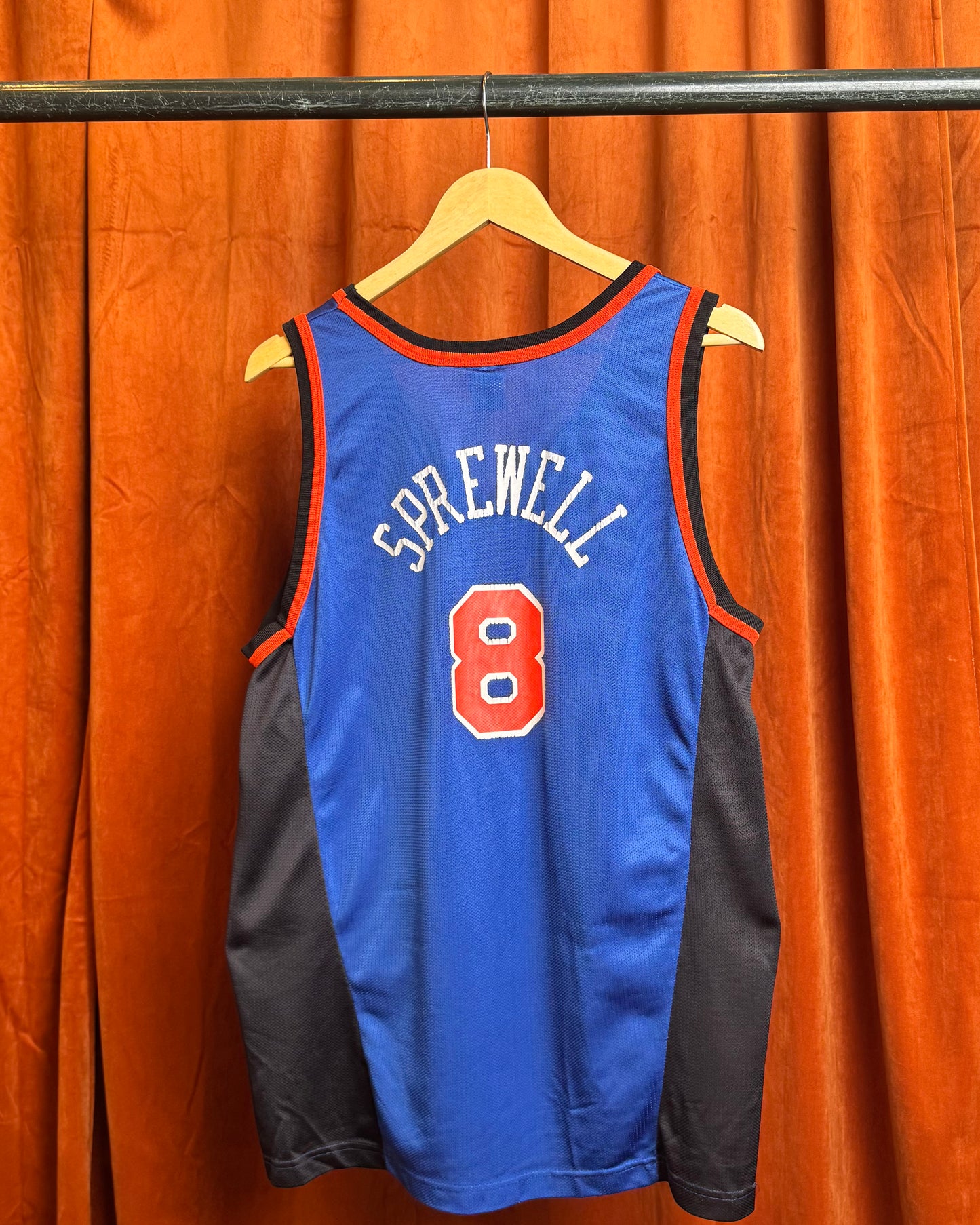 90s Knicks Latrell Sprewell Jersey