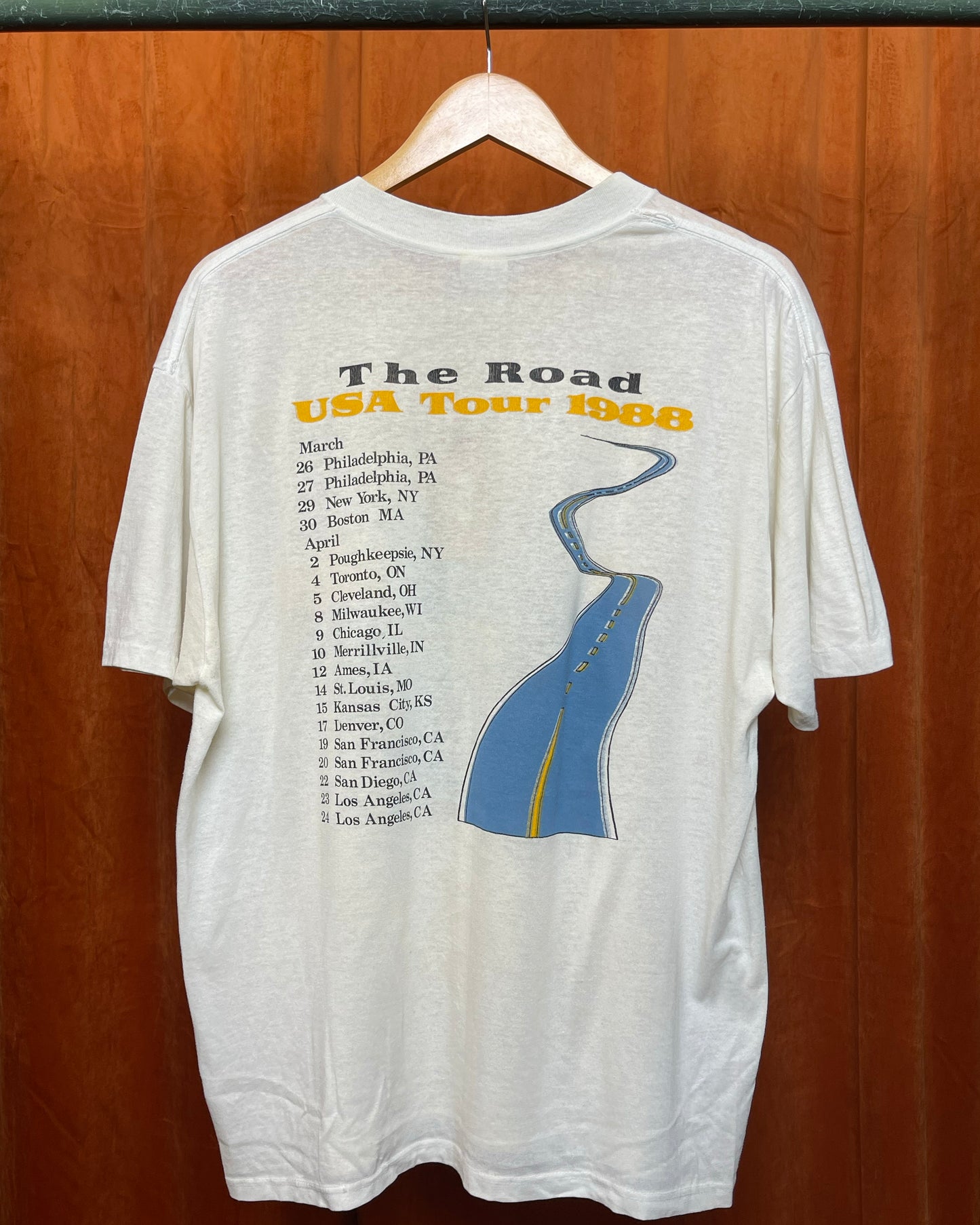 1988 The Kinks The Road T-Shirt