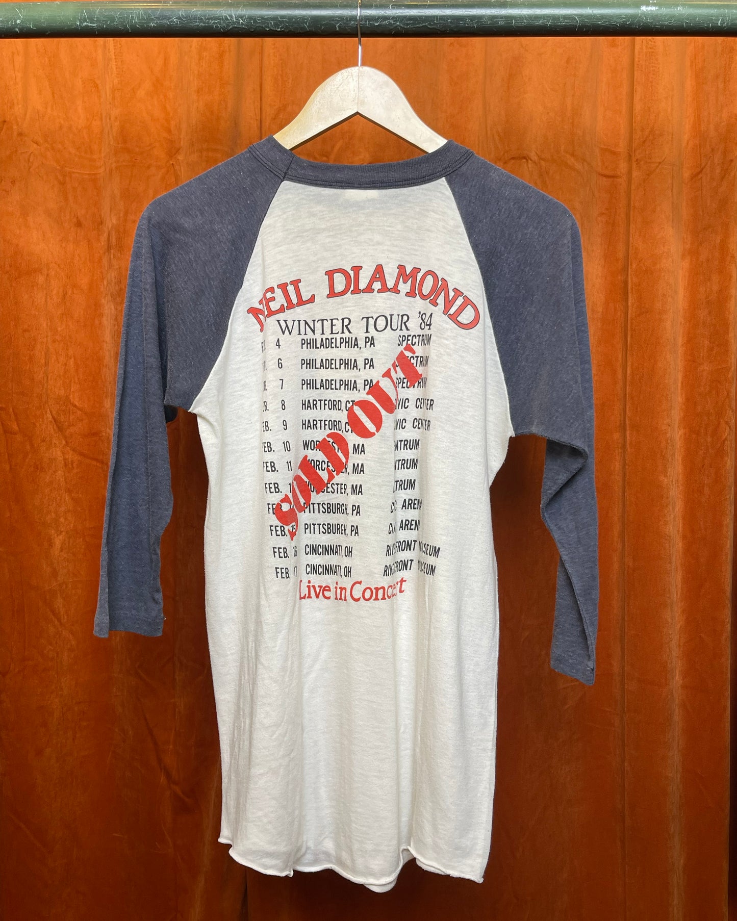 1984 Neil Diamond T-Shirt