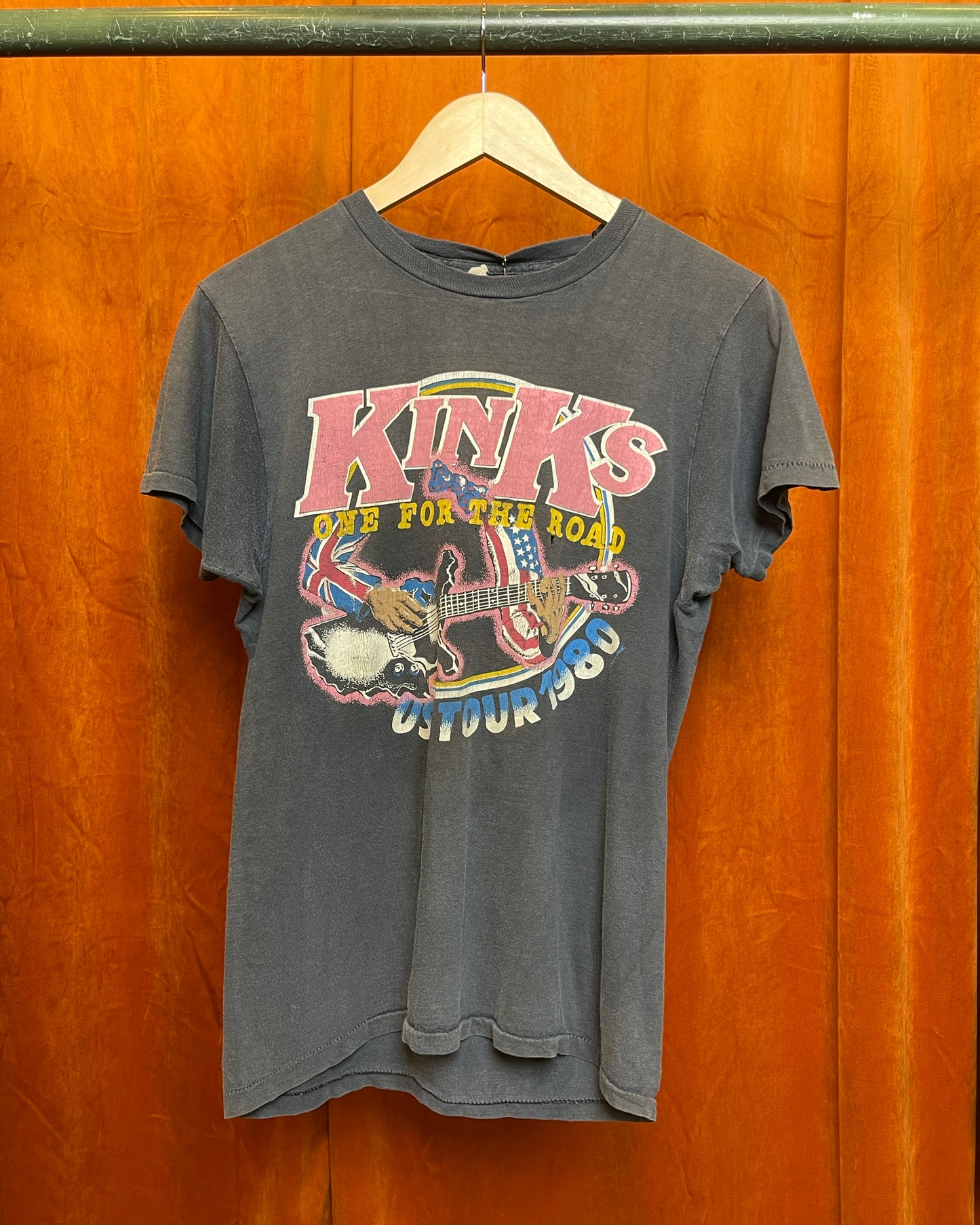 80s The Kinks Tour T-Shirt