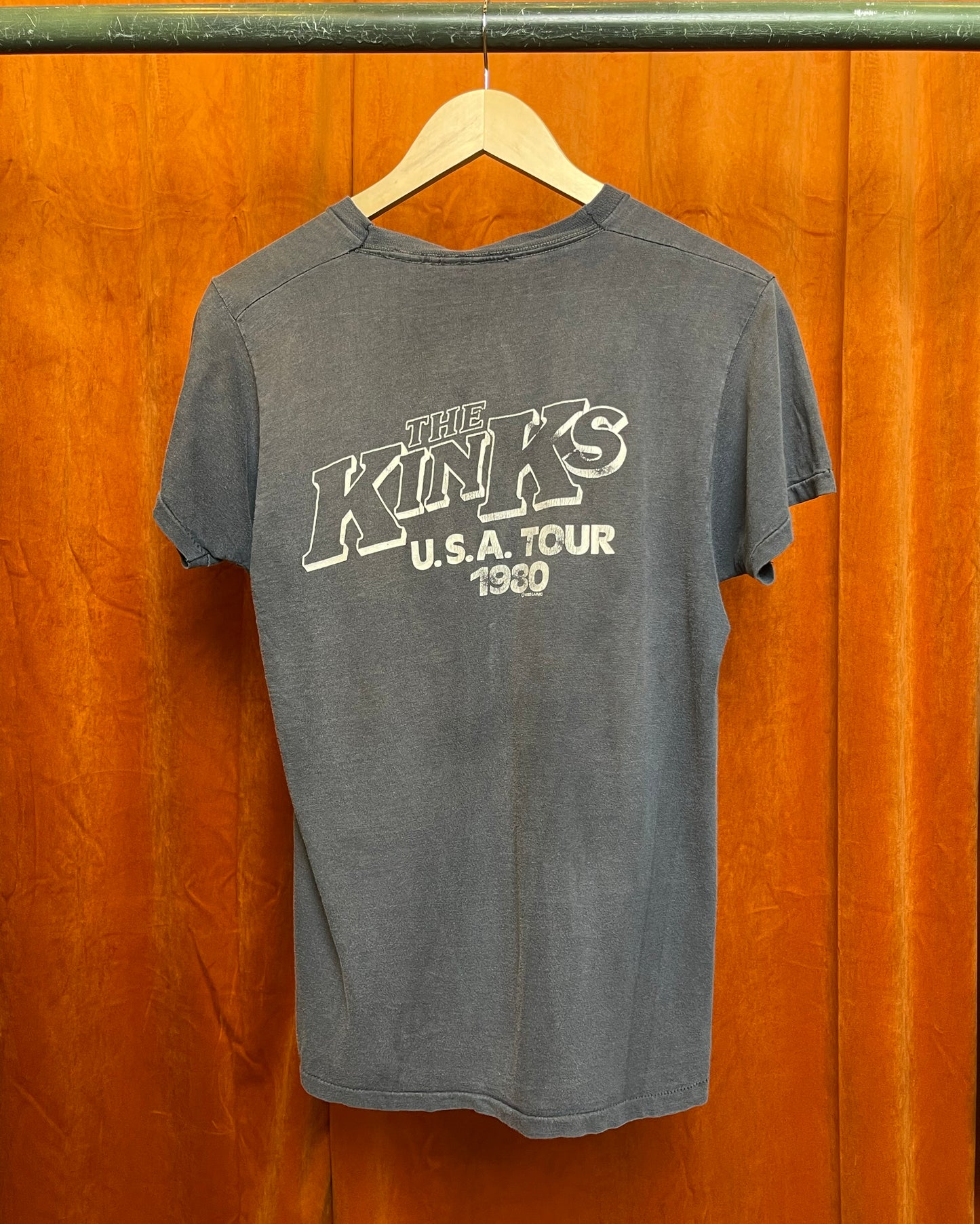80s The Kinks Tour T-Shirt