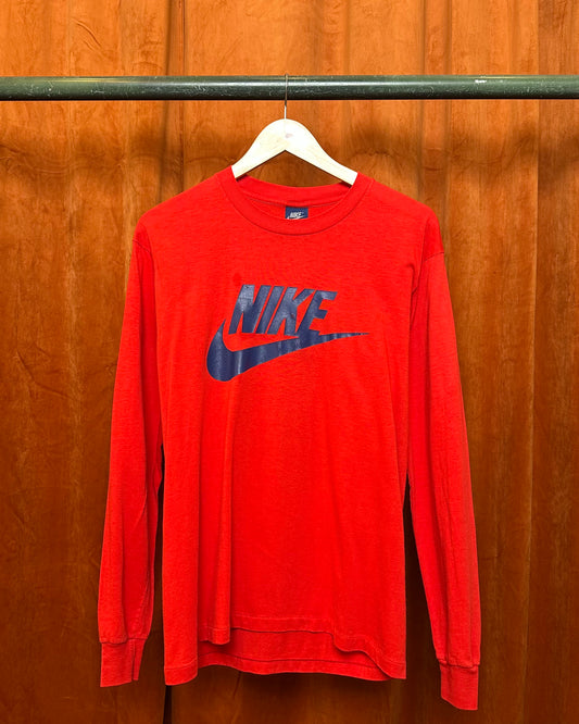 80s Nike Blue Logo L/S