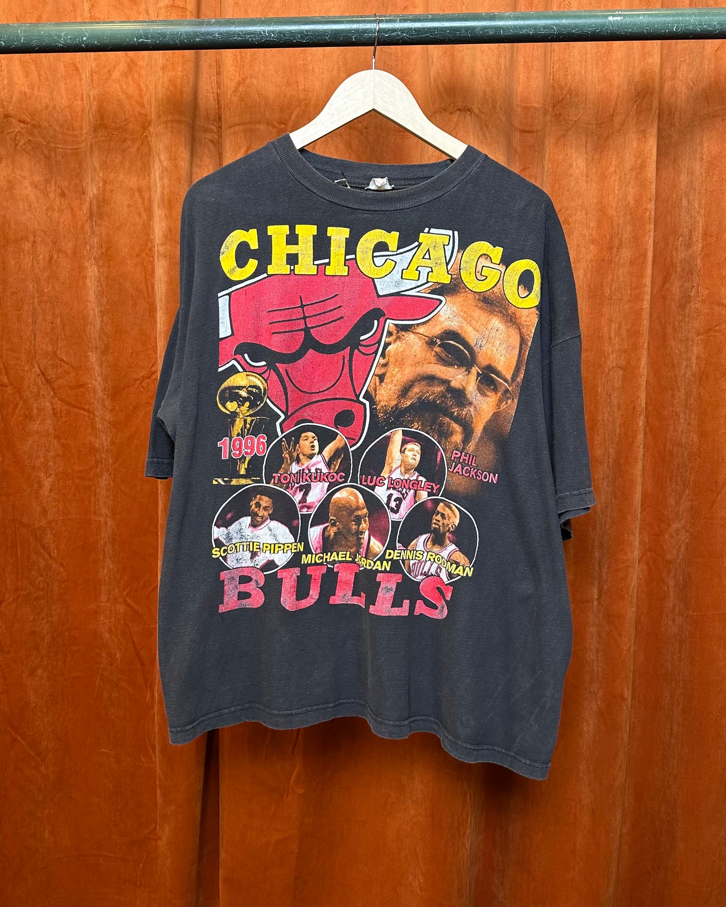 1996 Chicago Bulls Rap Tee