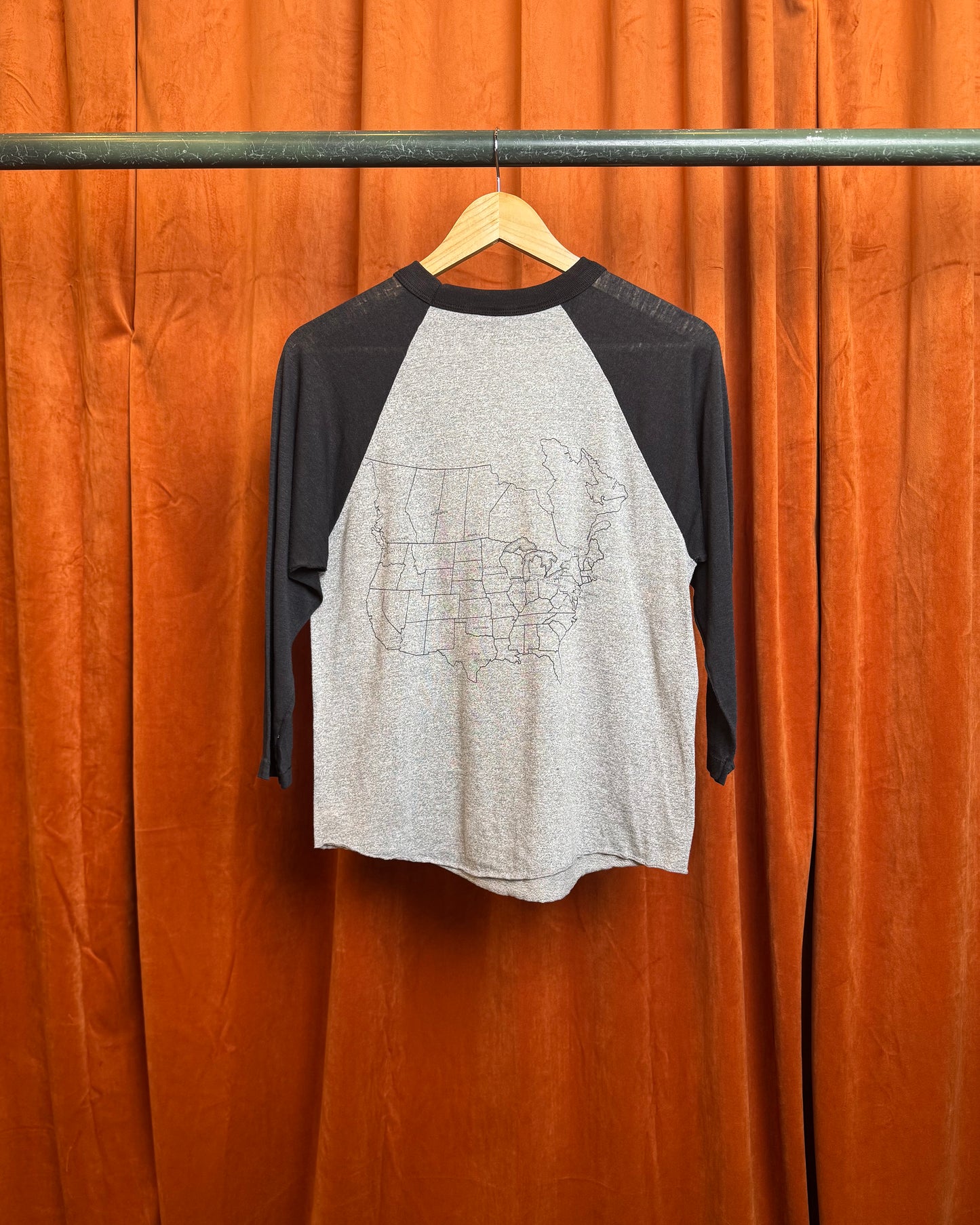 1983 Supertramp Tour Raglan