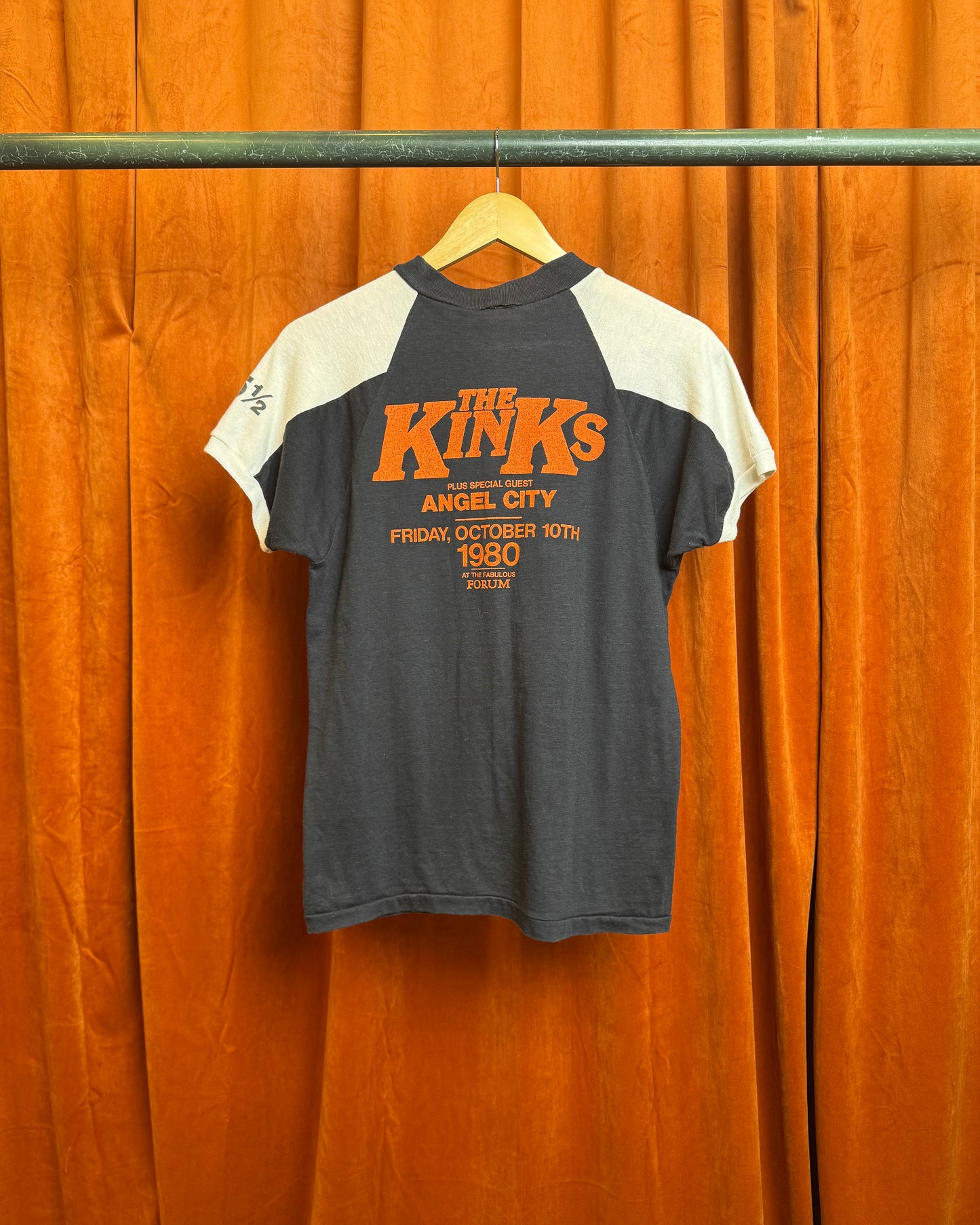 1980 The Kinks 'KLOS 95 1/5' Radio Tee